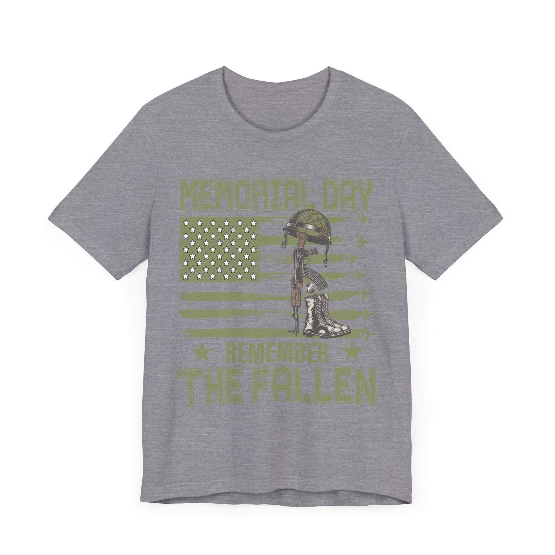 Memorial Day Tribute Unisex Jersey Tee - Remember the Fallen