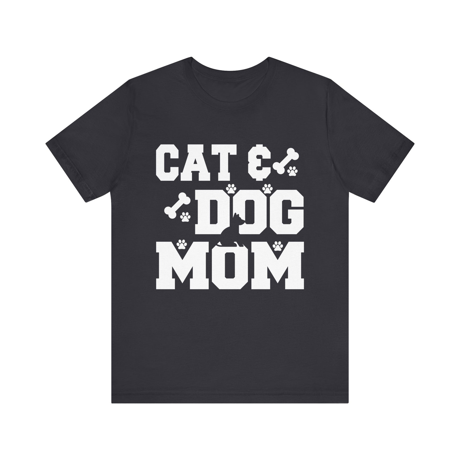 Paw-some Pet Mom Tee - Perfect for Cat & Dog Lovers, Animal Rescue Events, Gift for Pet Owners, Humor, Casual Wear