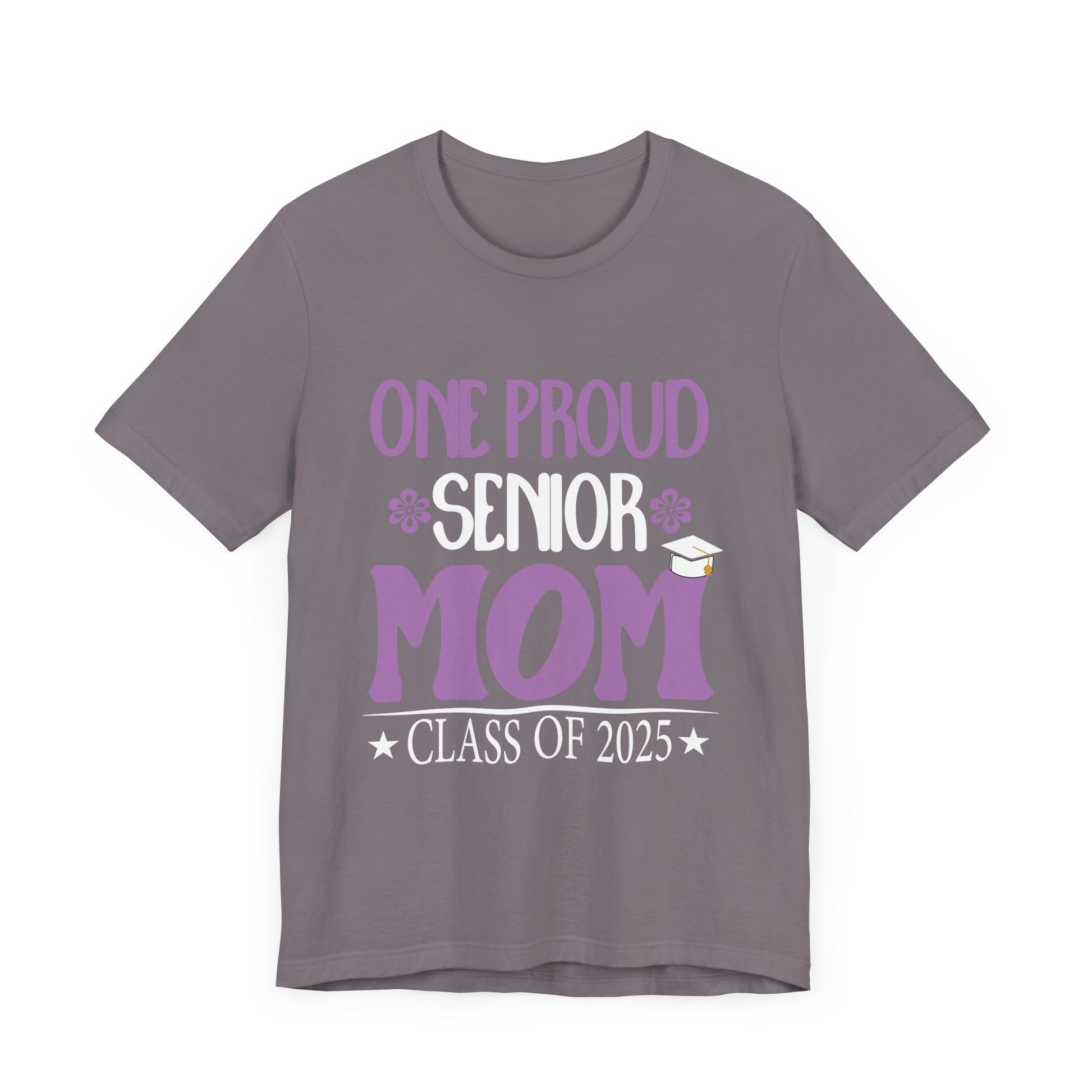 One Proud Senior Mom Class of 2025 Back to School T-Shirt Unisex Jersey Short Sleeve Tee