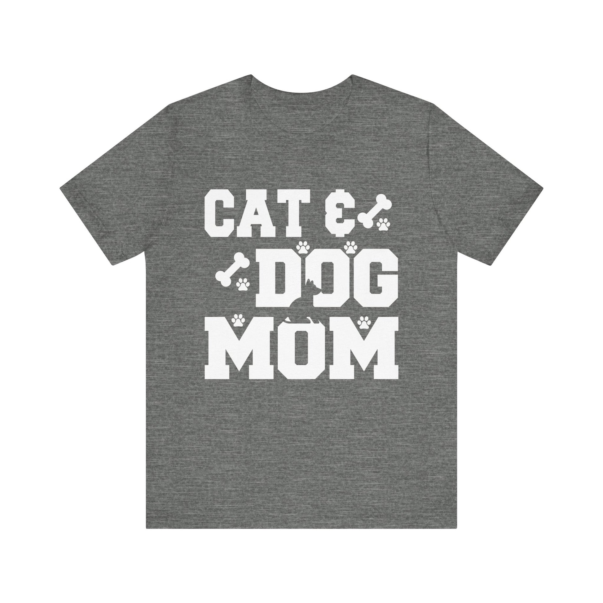 Paw-some Pet Mom Tee - Perfect for Cat & Dog Lovers, Animal Rescue Events, Gift for Pet Owners, Humor, Casual Wear