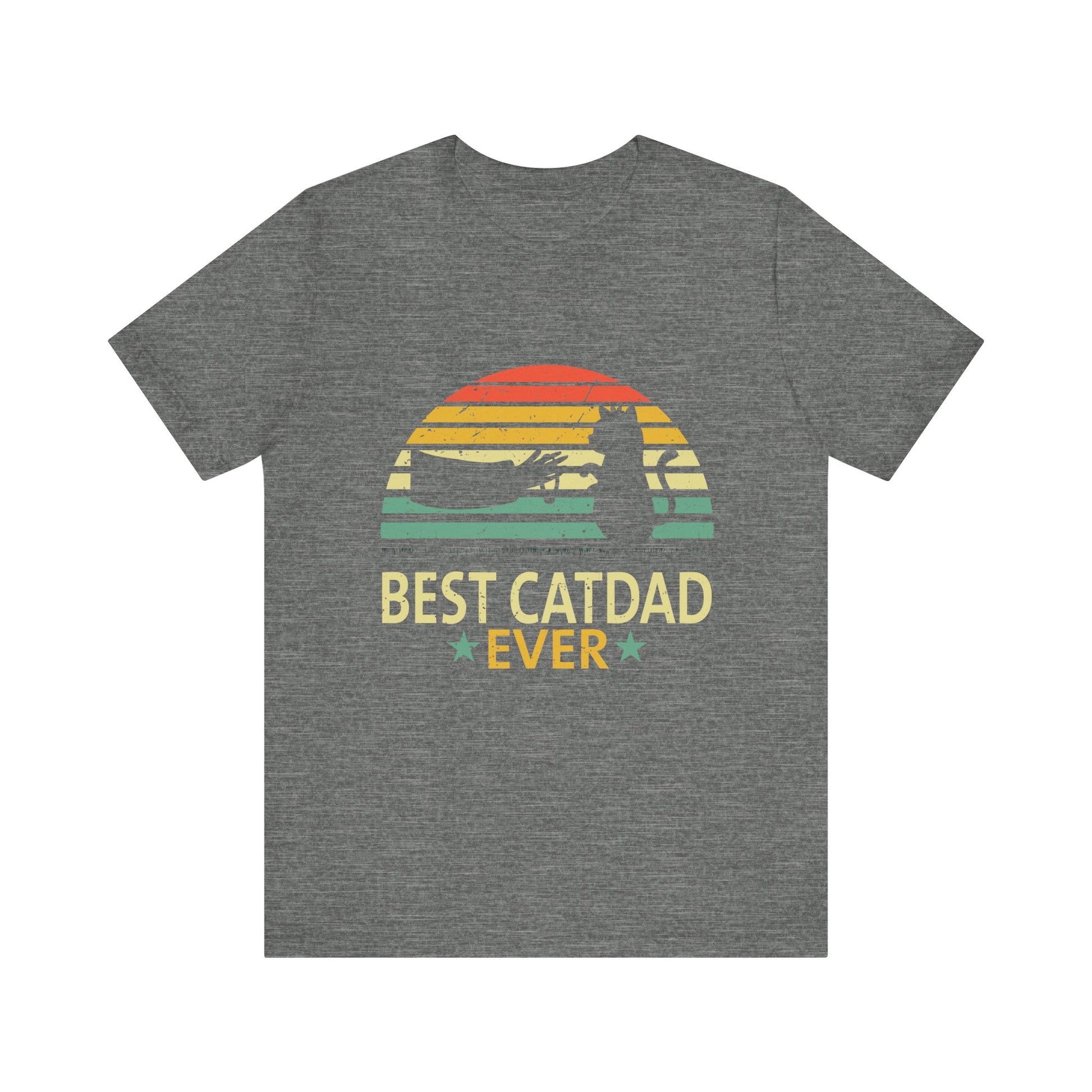 Best Cat Dad Ever Vintage T-Shirt