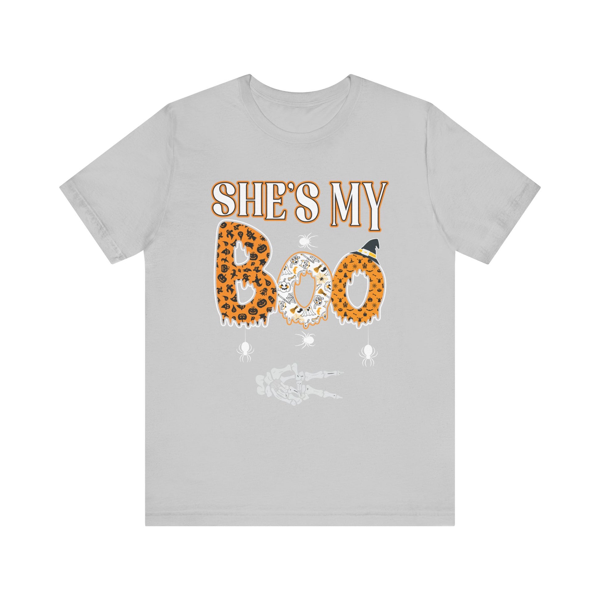 She's My Boo Halloween Tee - Unisex Jersey Short Sleeve T-Shirt