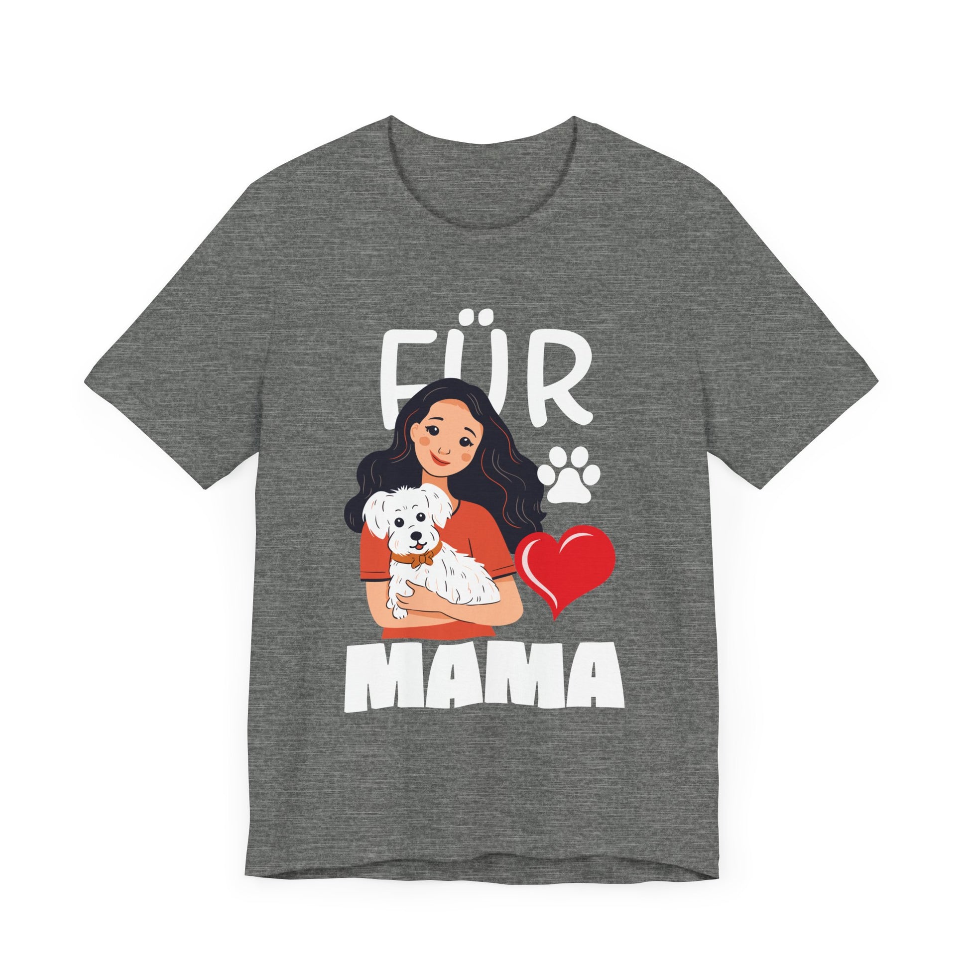 Fur Mama Pet Lovers Shirt For Women_ Mothers Day T-Shirt Unisex Jersey Short Sleeve Tee