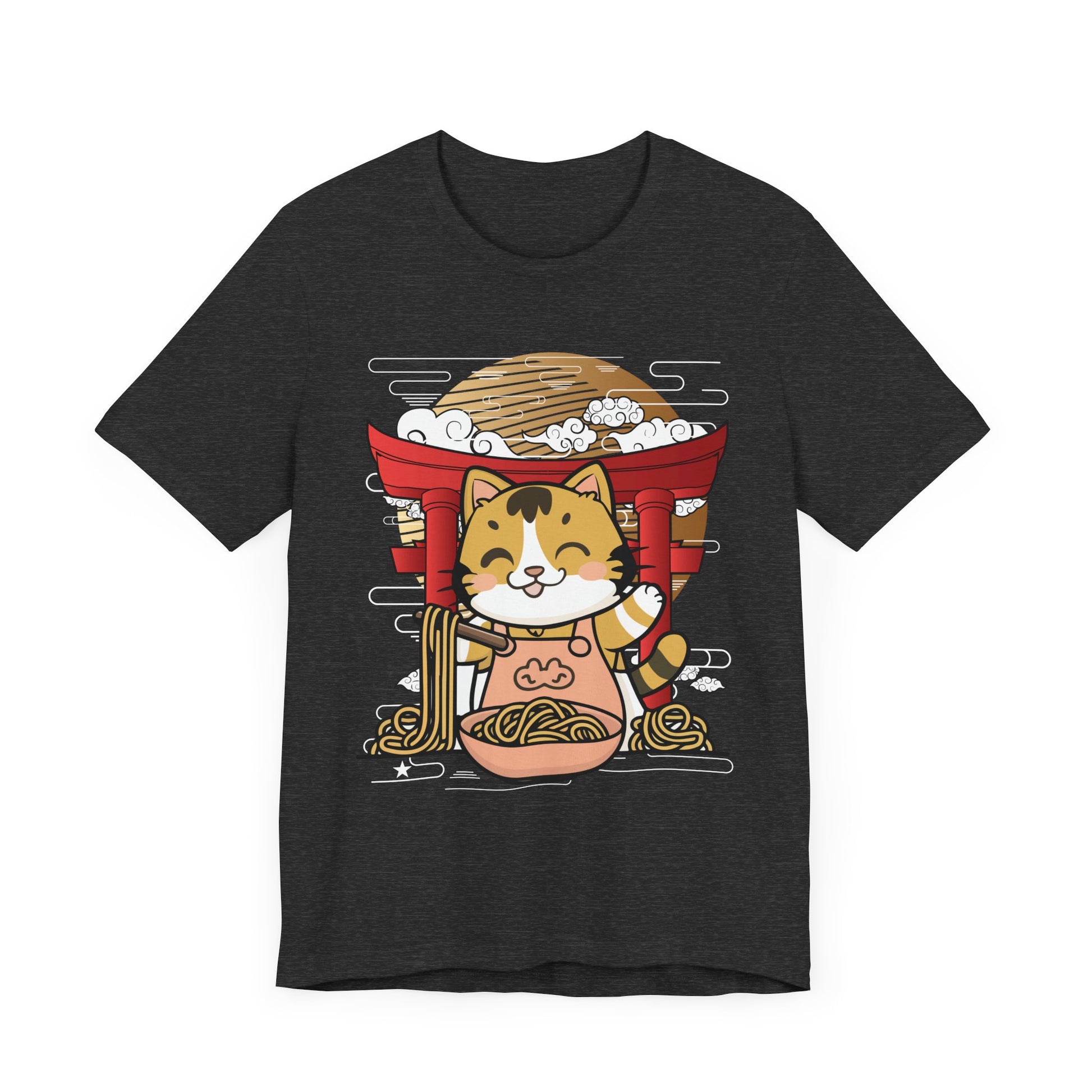 Cute Cat Graphic Tee - Unisex Short Sleeve T-Shirt for Cat Lovers