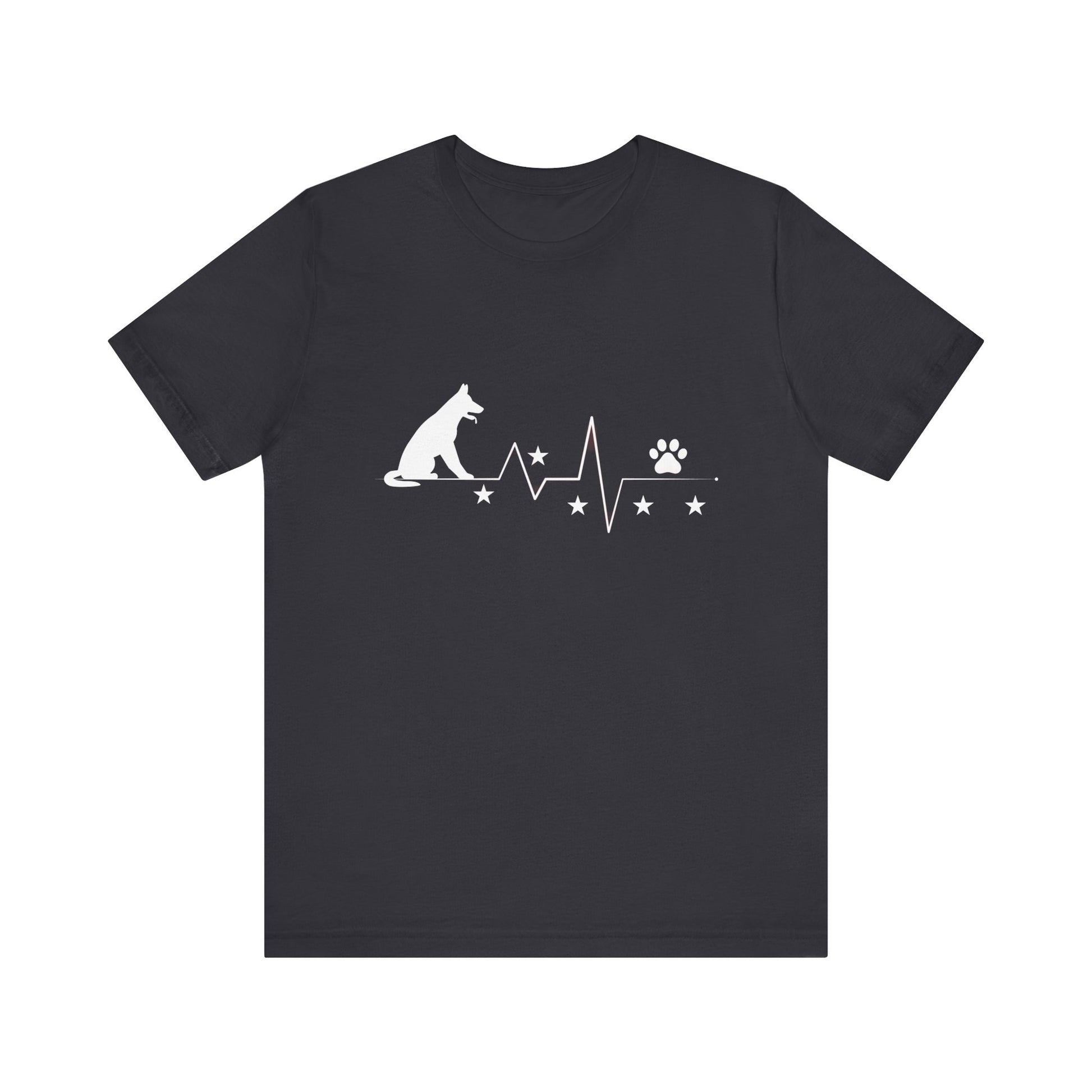 Heartbeat of a Dog Unisex Tee - Perfect for Pet Lovers