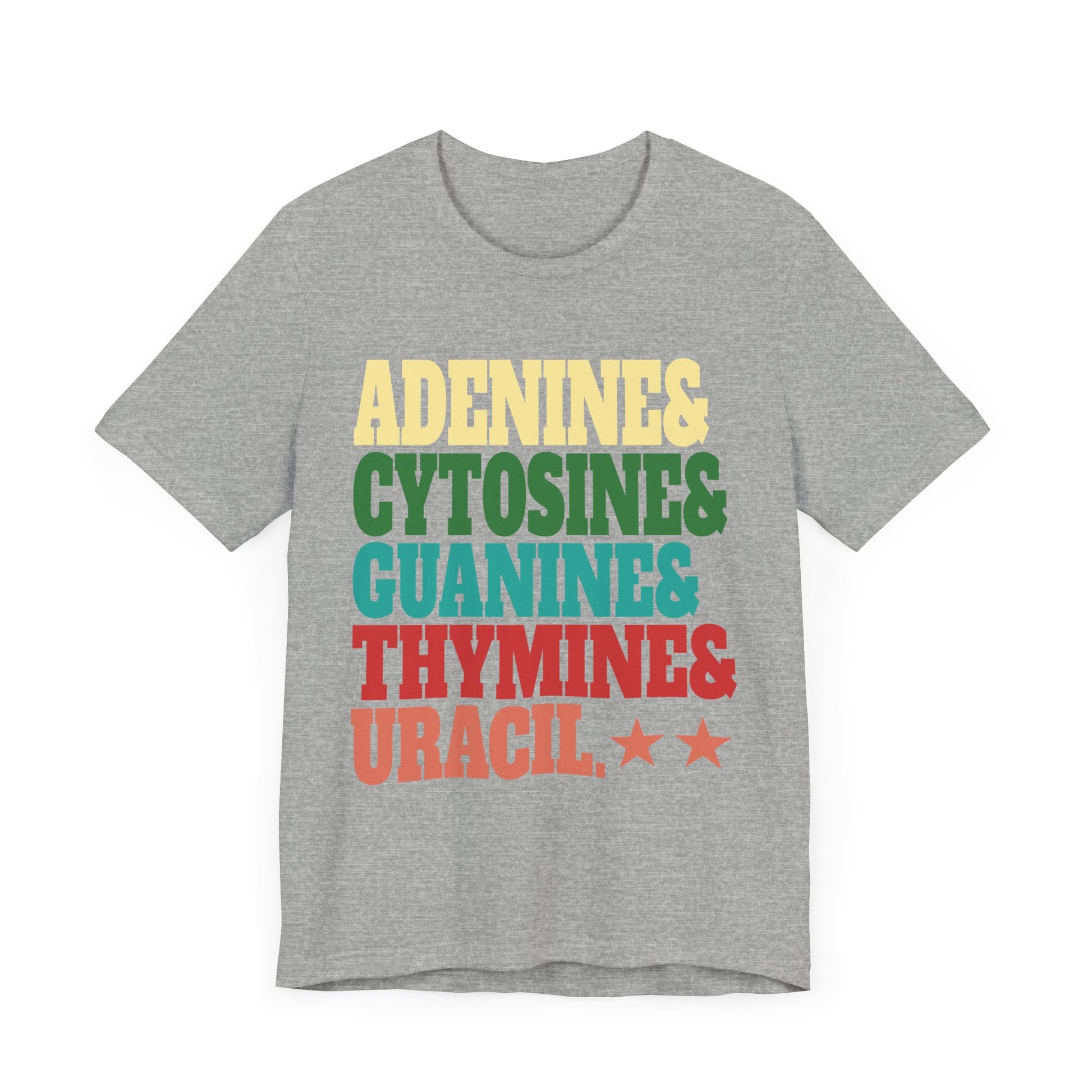 Nucleobases Biology Teacher DNA Biologist T-Shirt Unisex