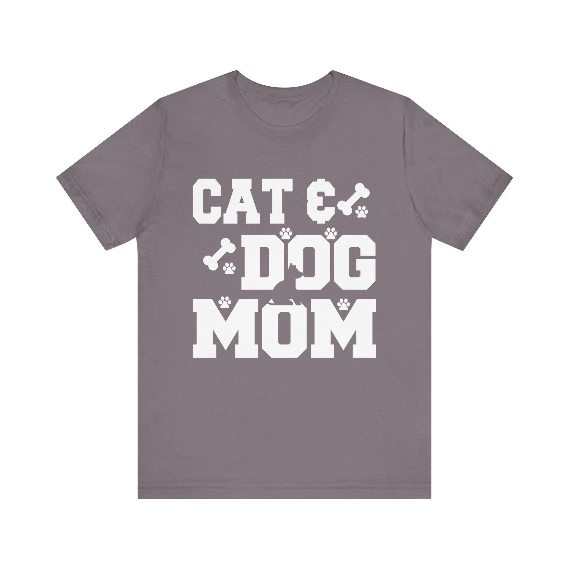 Paw-some Pet Mom Tee - Perfect for Cat & Dog Lovers, Animal Rescue Events, Gift for Pet Owners, Humor, Casual Wear