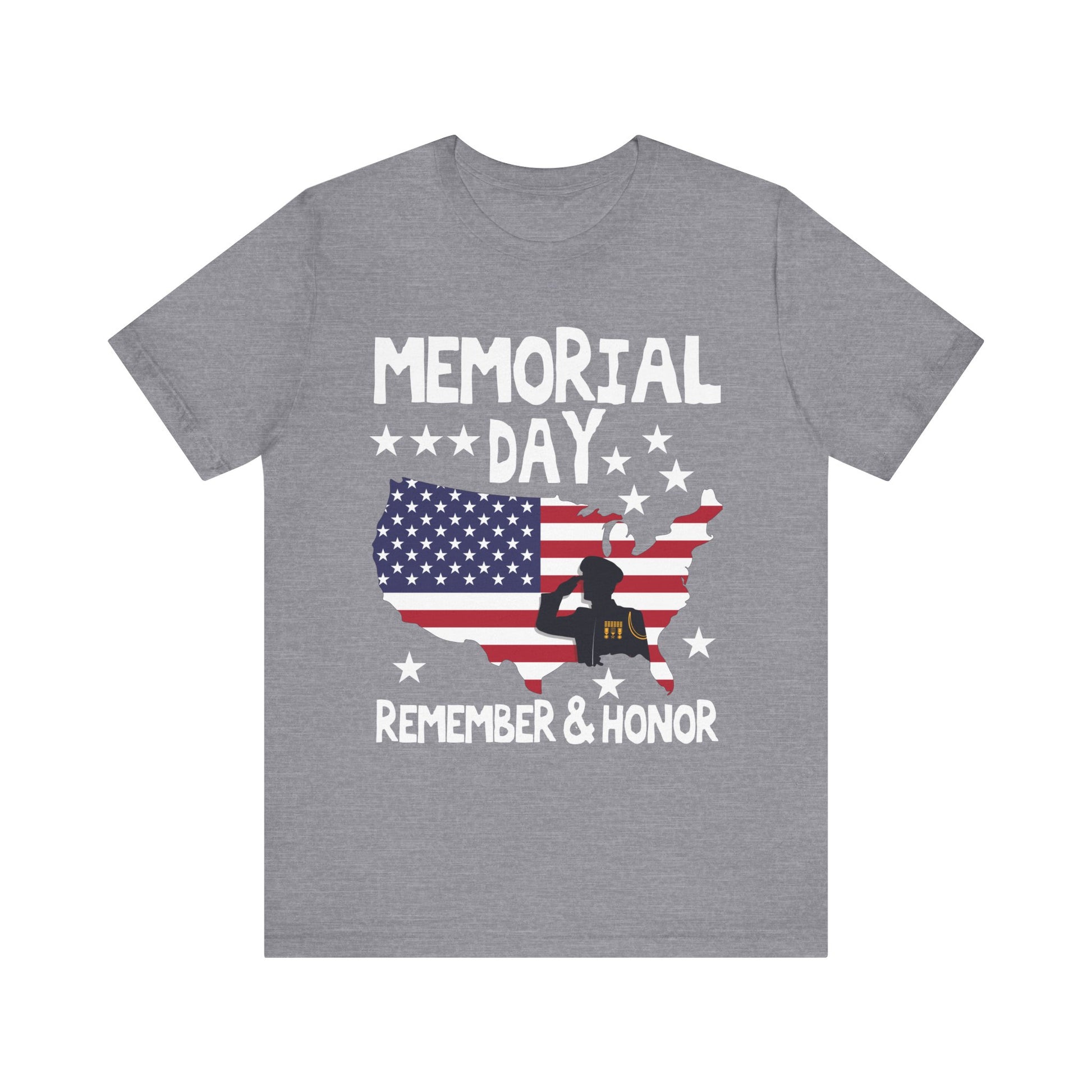 Memorial Day Unisex Jersey Tee - Remember & Honor