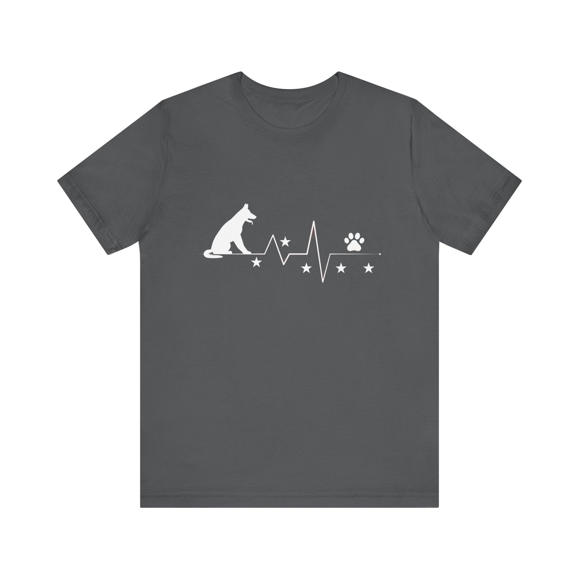 Heartbeat of a Dog Unisex Tee - Perfect for Pet Lovers