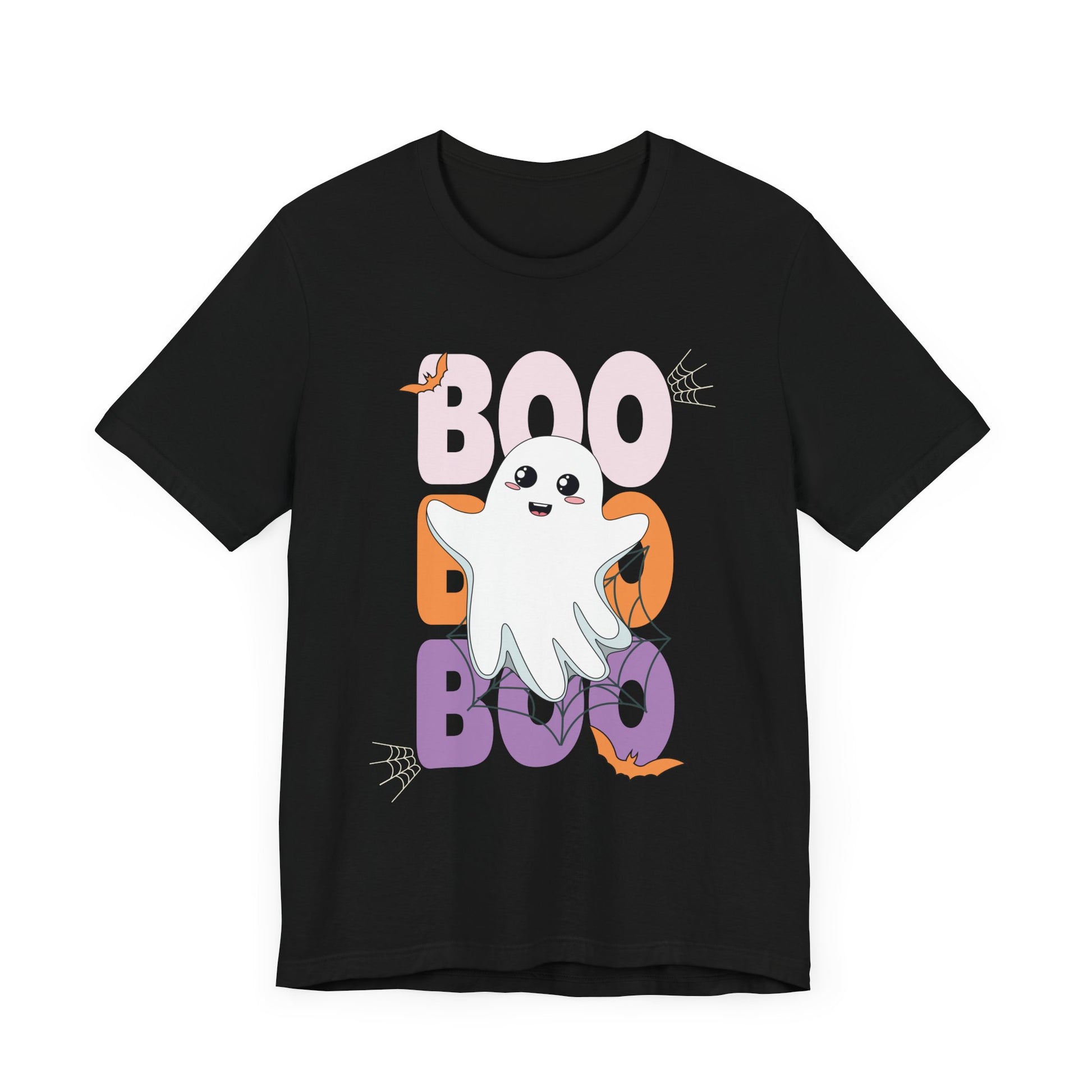Boo Ghost Graphic Tee - Perfect for Halloween Fun!