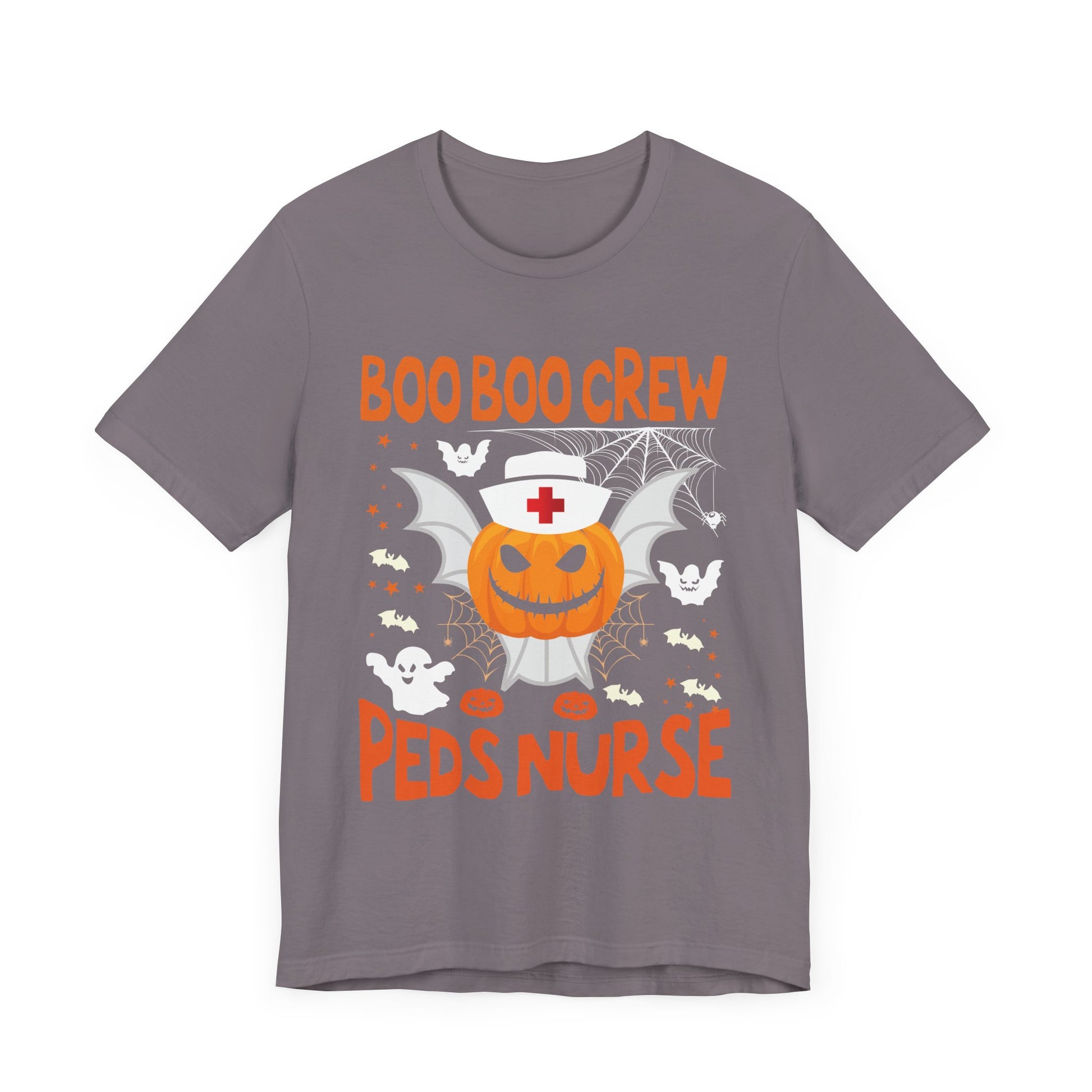 Boo Boo Crew Halloween Nurse Tee - Unisex Short Sleeve Shirt