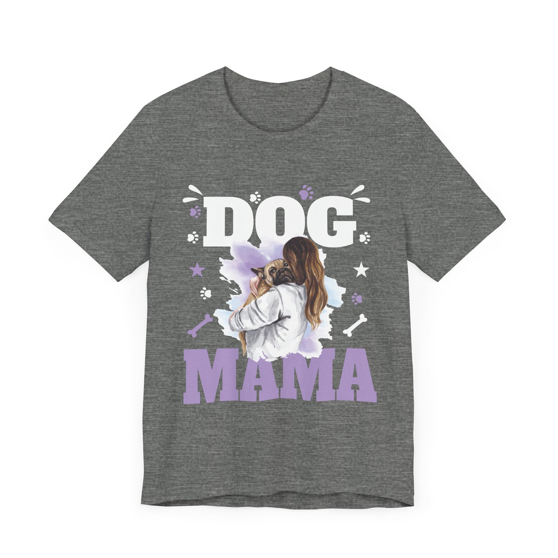Dog Mama Short Sleeve Tee - Perfect Gift for Dog Lovers!