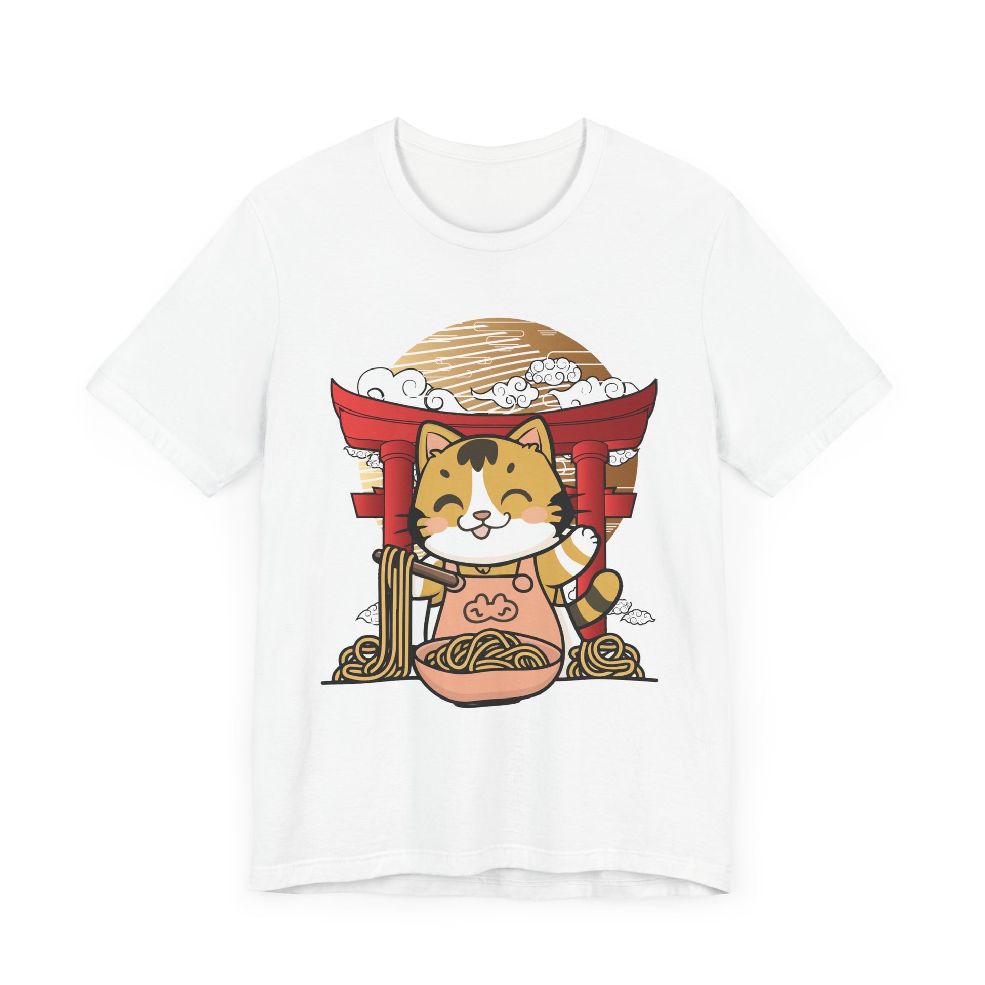 Cute Cat Graphic Tee - Unisex Short Sleeve T-Shirt for Cat Lovers