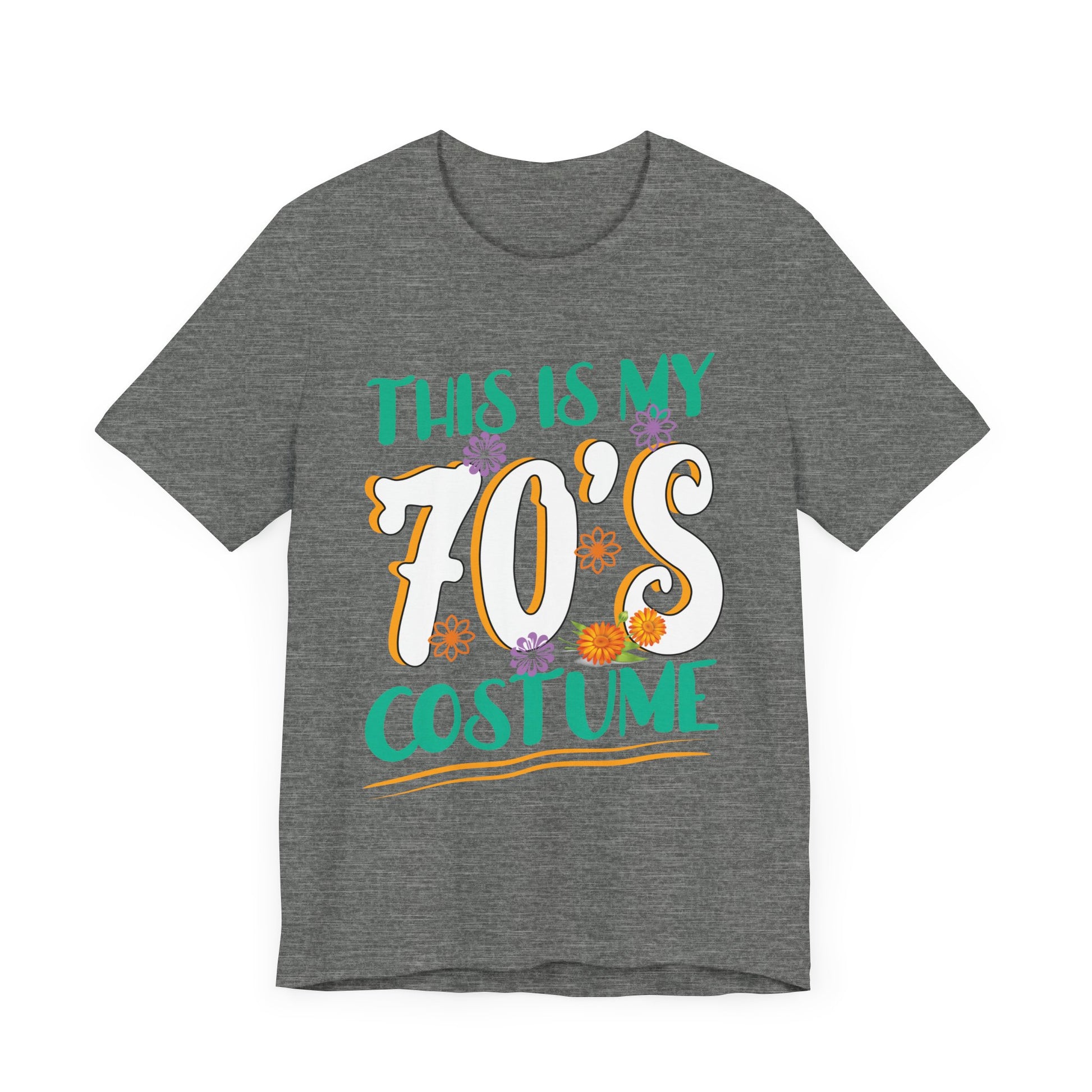 70s Outfit For Women _ Me _ This Is My 70s Costume _ 1970s T-Shirt Unisex Jersey Short Sleeve Tee