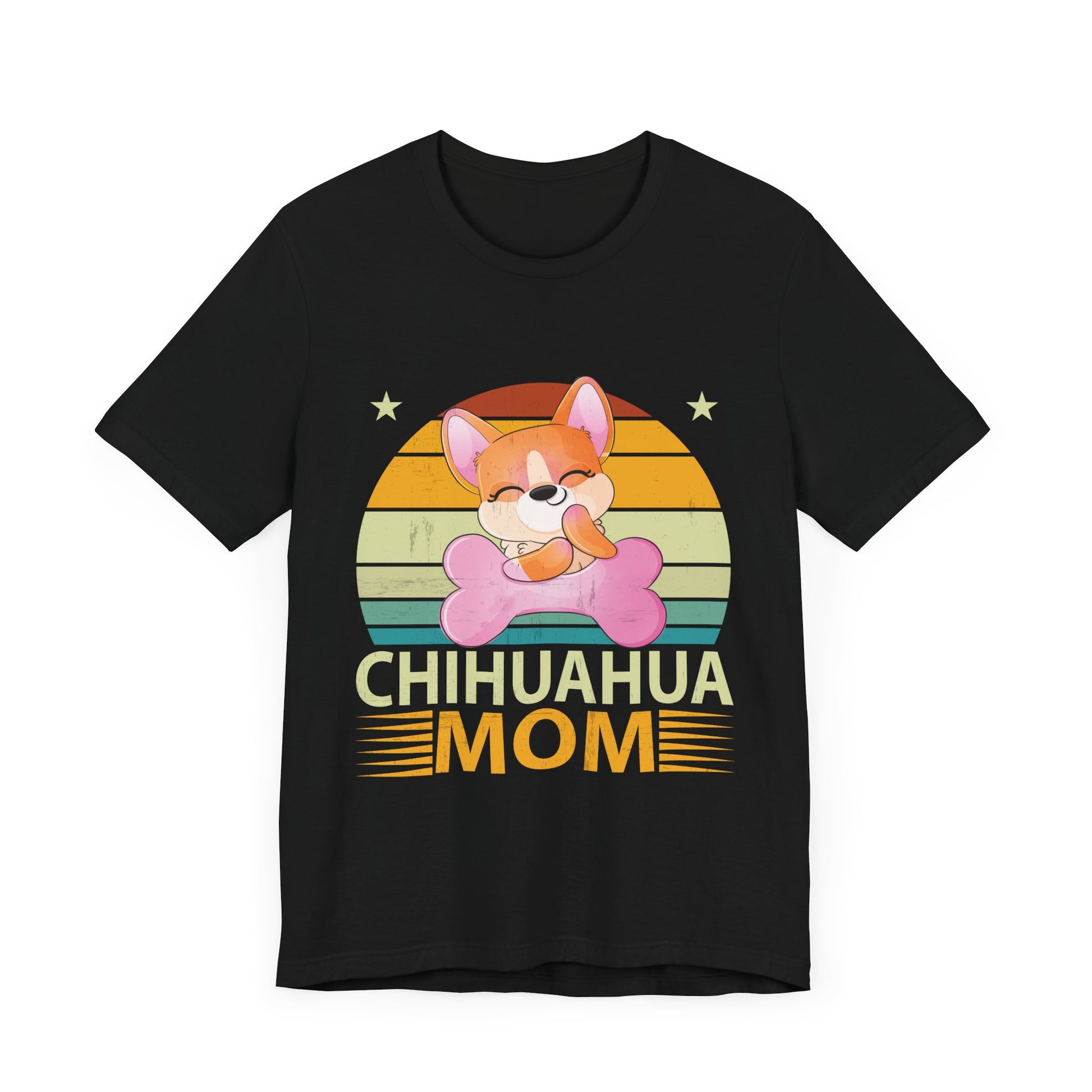 Chihuahua Mom T-Shirt, Funny Dog Lover Gift, Pet Owner Apparel, Casual Wear, Dog Mom Tee, Birthday Gift for Her, Animal Lover Shirt