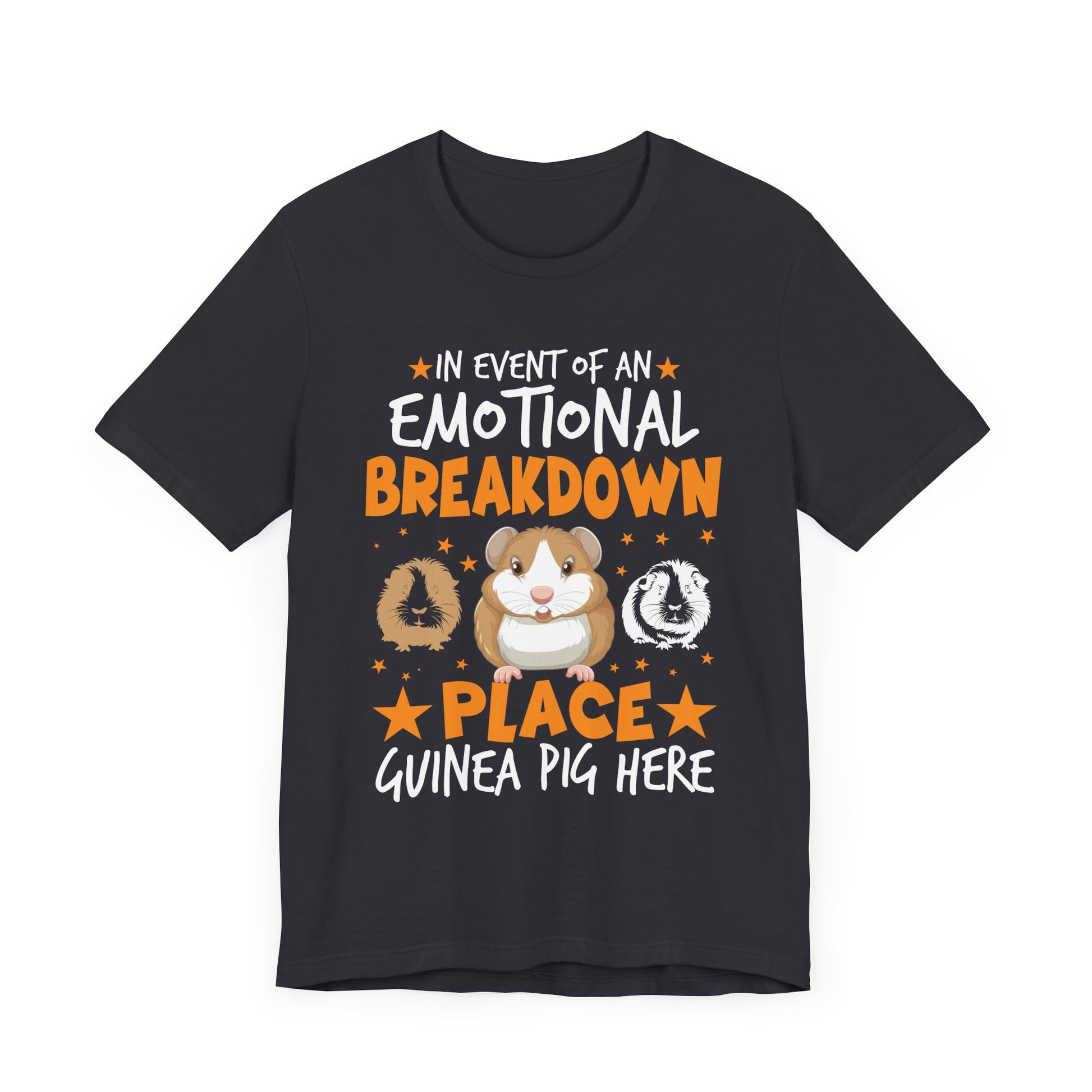 Emotional Support Guinea Pig Tee - Unisex Jersey Short Sleeve T-Shirt
