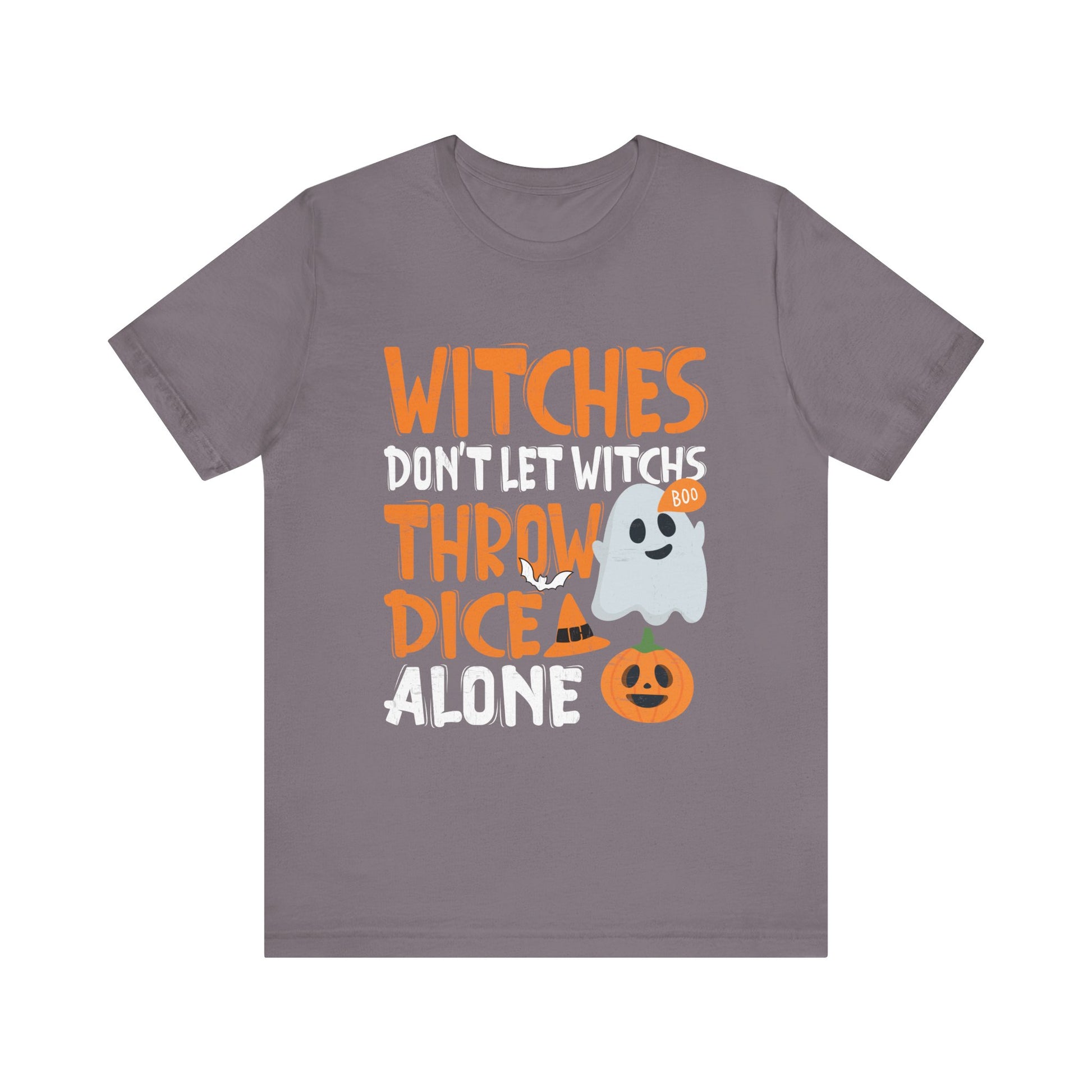 Witches Don't Let Witches Throw Dice Alone Halloween Tee