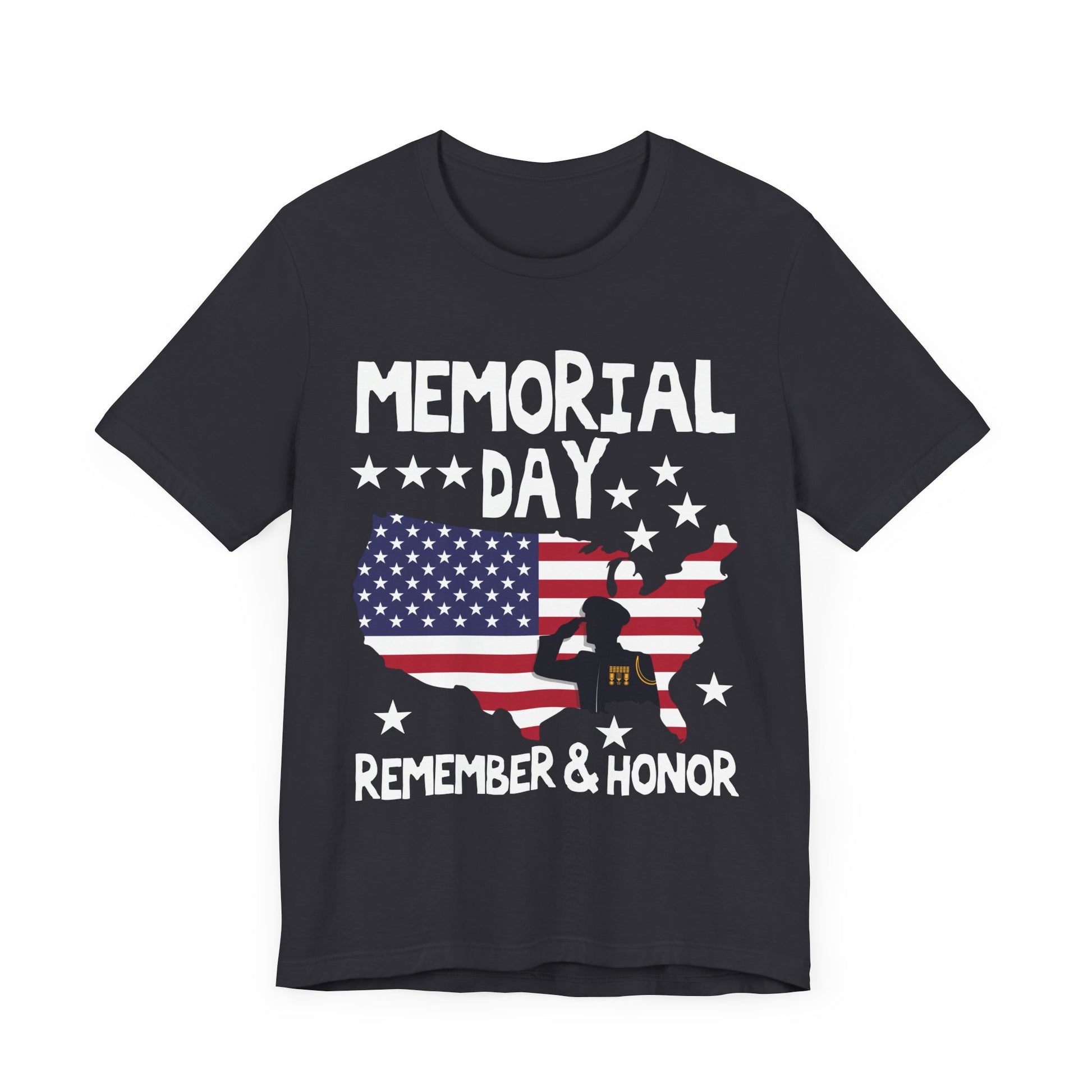 Memorial Day Unisex Jersey Tee - Remember & Honor