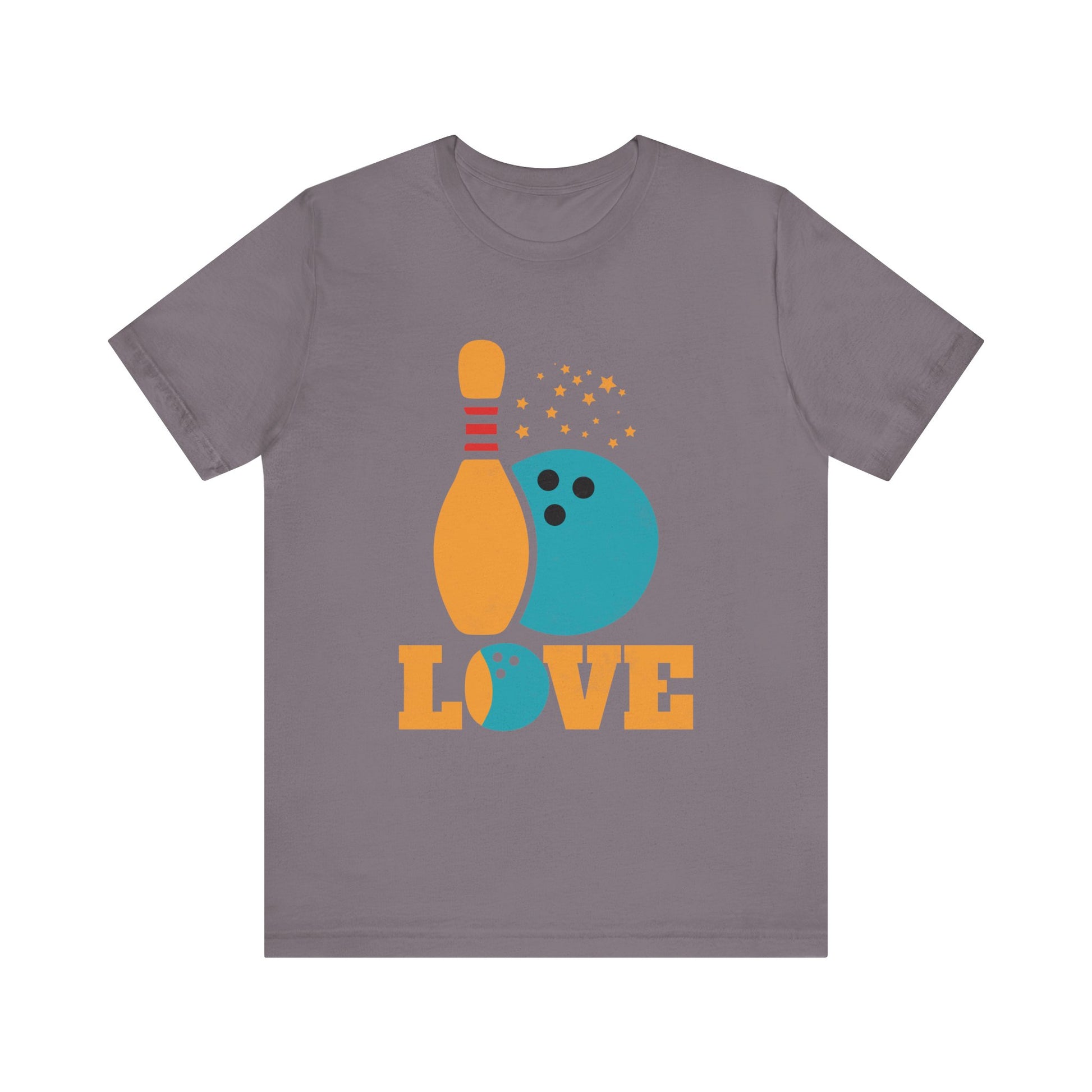 Bowling Love Unisex Jersey Tee - Perfect Gift for Bowlers & Sports Enthusiasts