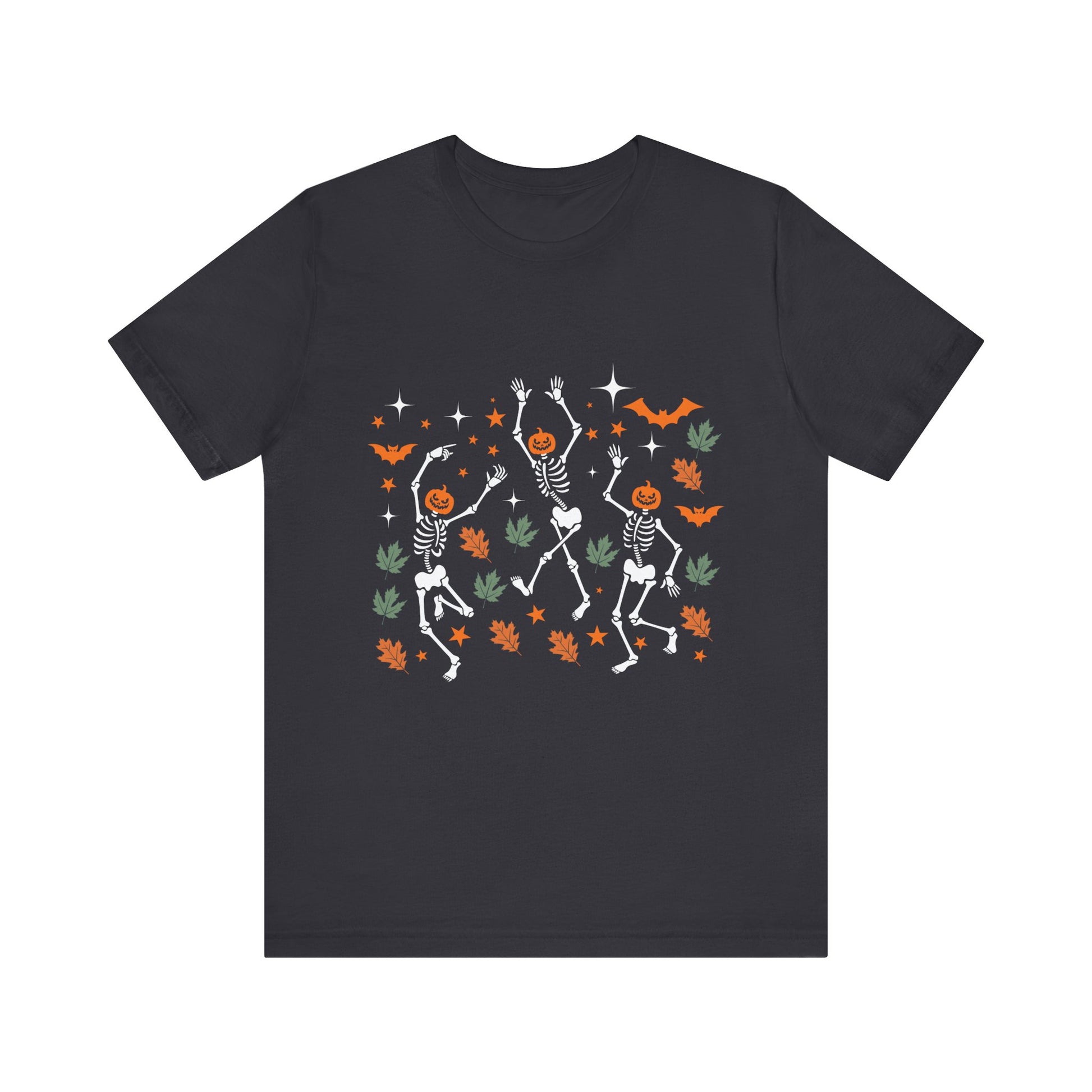 Halloween Skeleton Dance Tee - Unisex Jersey Short Sleeve T-Shirt