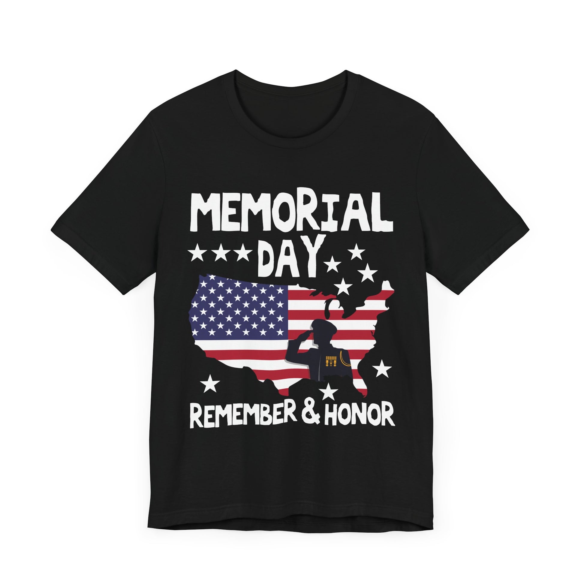 Memorial Day Unisex Jersey Tee - Remember & Honor