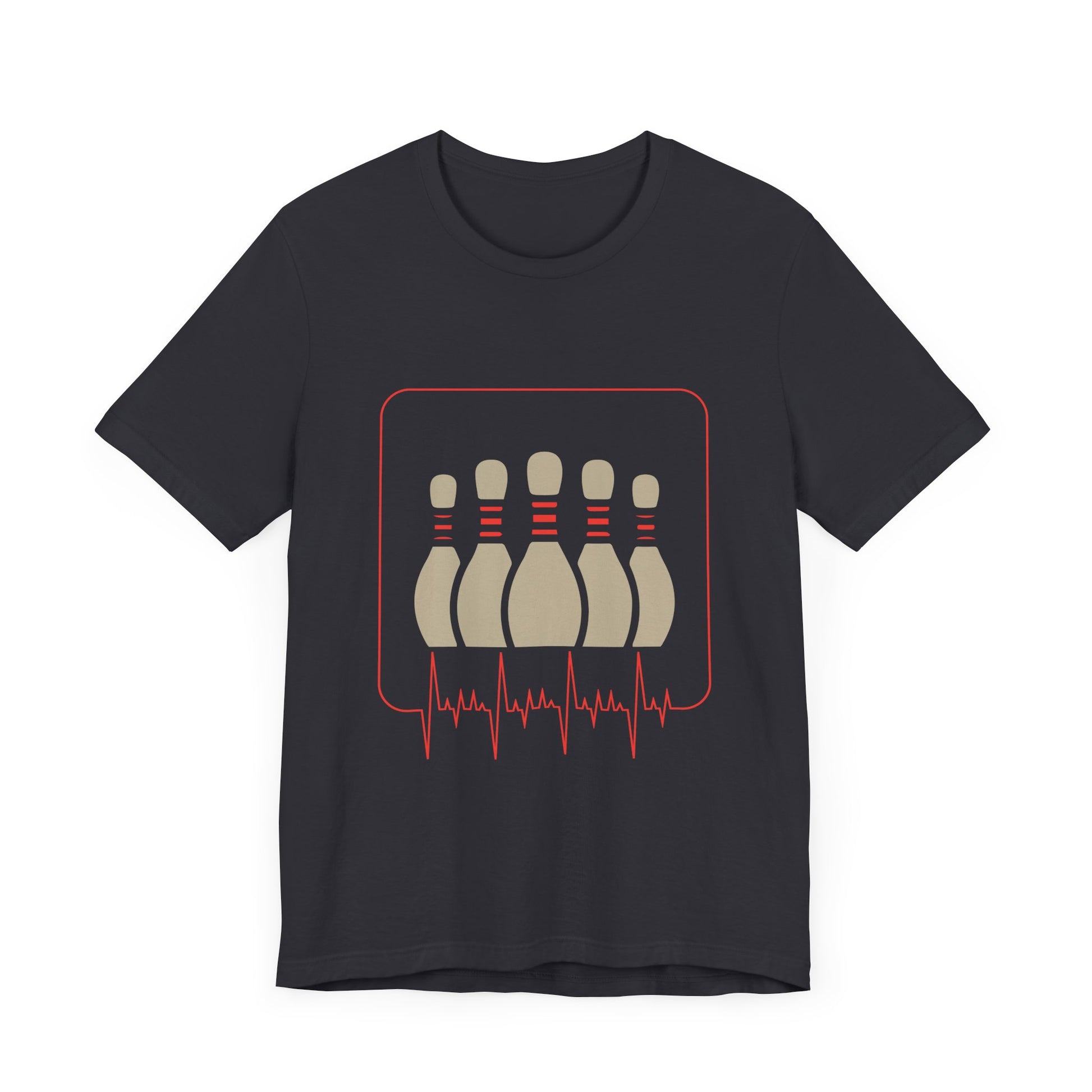 Bowling Vibes Unisex Short Sleeve Tee - Casual Graphic T-Shirt