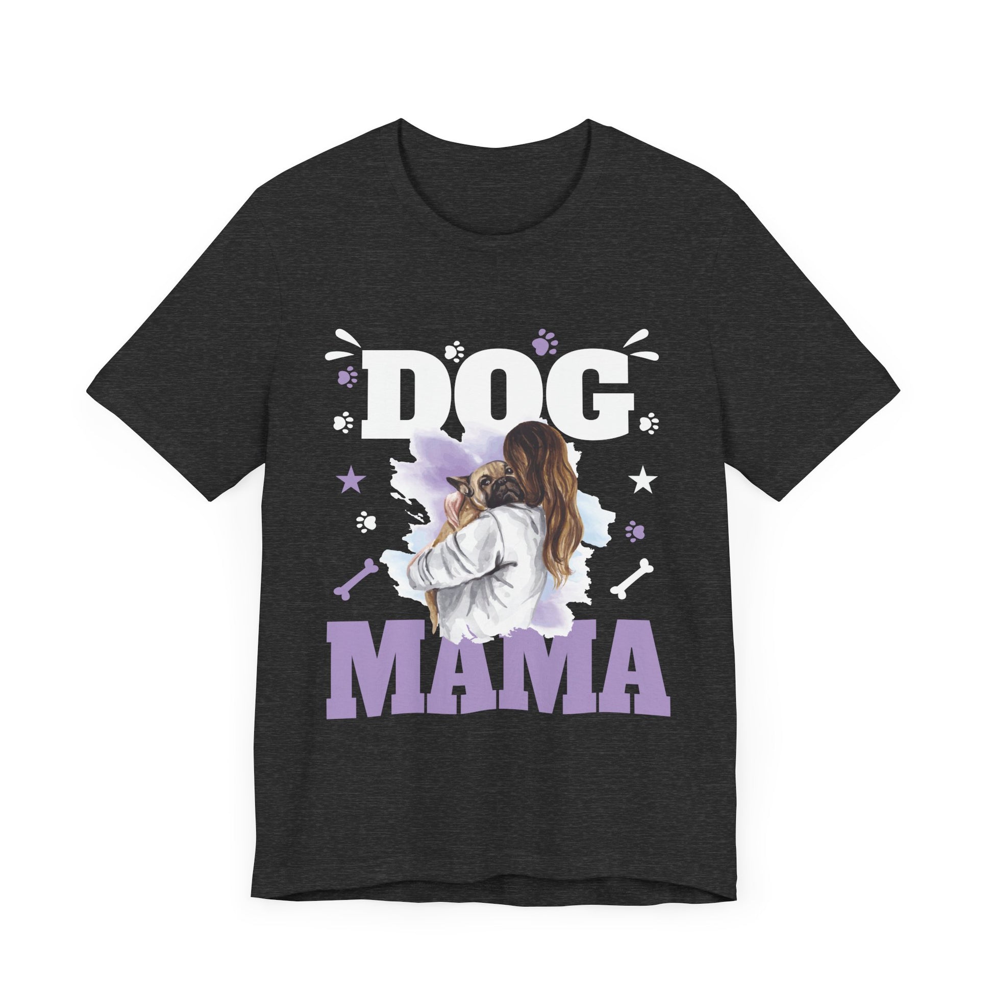 Dog Mama Short Sleeve Tee - Perfect Gift for Dog Lovers!