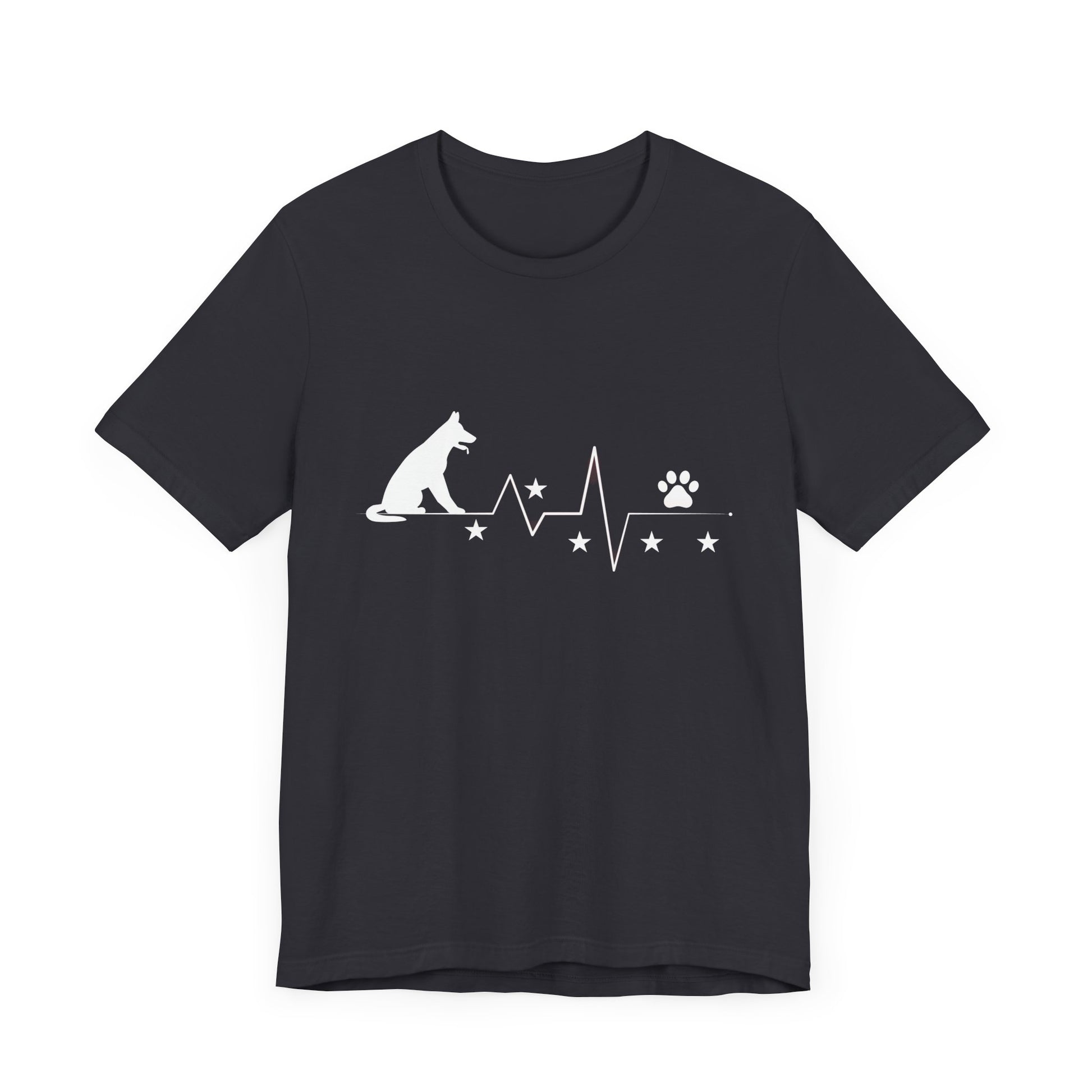 Heartbeat of a Dog Unisex Tee - Perfect for Pet Lovers
