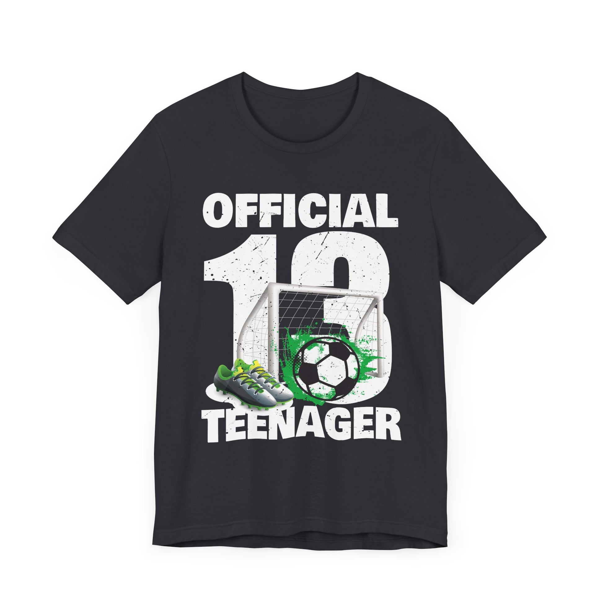 Soccer 13 Year Old Birthday Boy Shirt Official Teenager T-Shirt Unisex Jersey Short Sleeve Tee