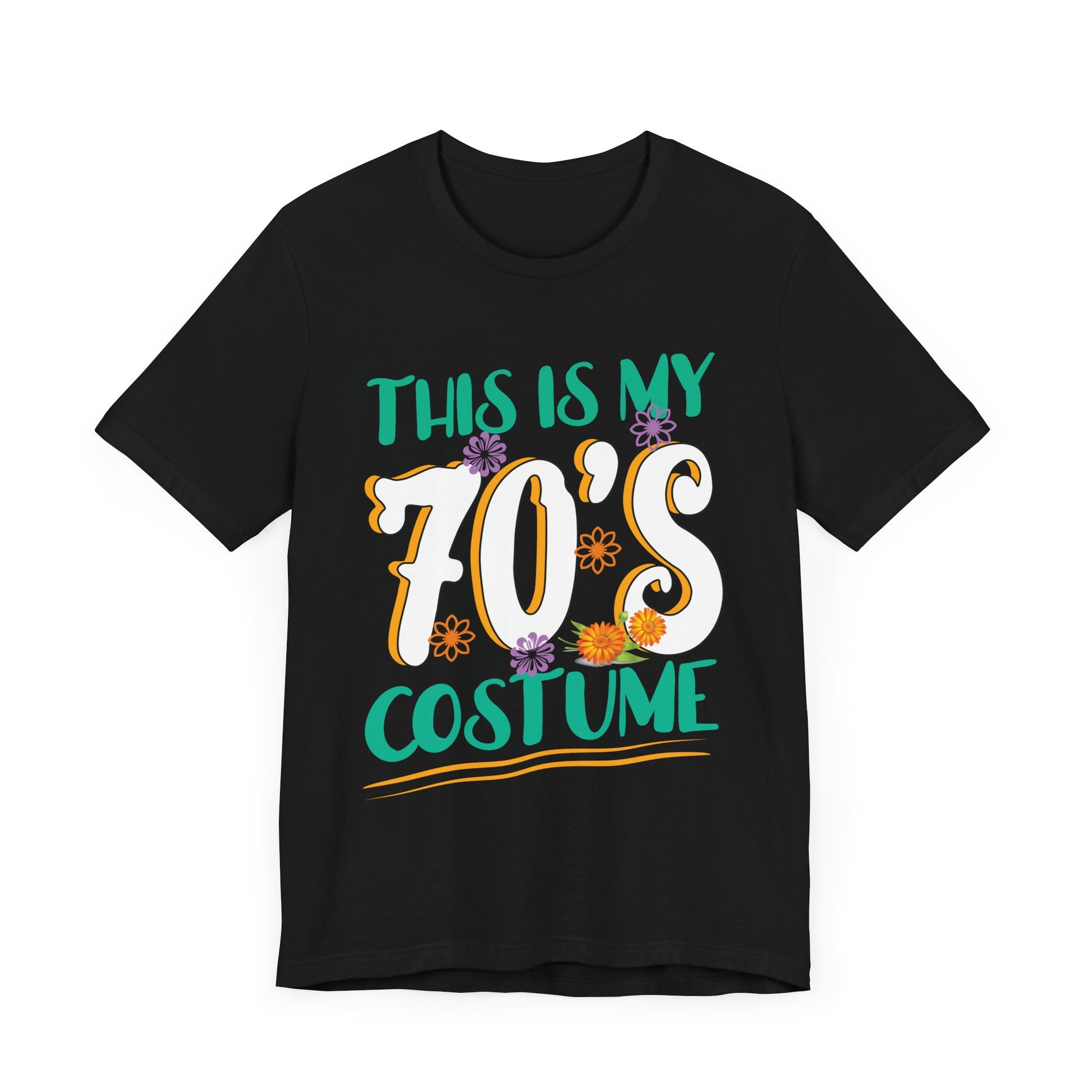 70s Outfit For Women _ Me _ This Is My 70s Costume _ 1970s T-Shirt Unisex Jersey Short Sleeve Tee