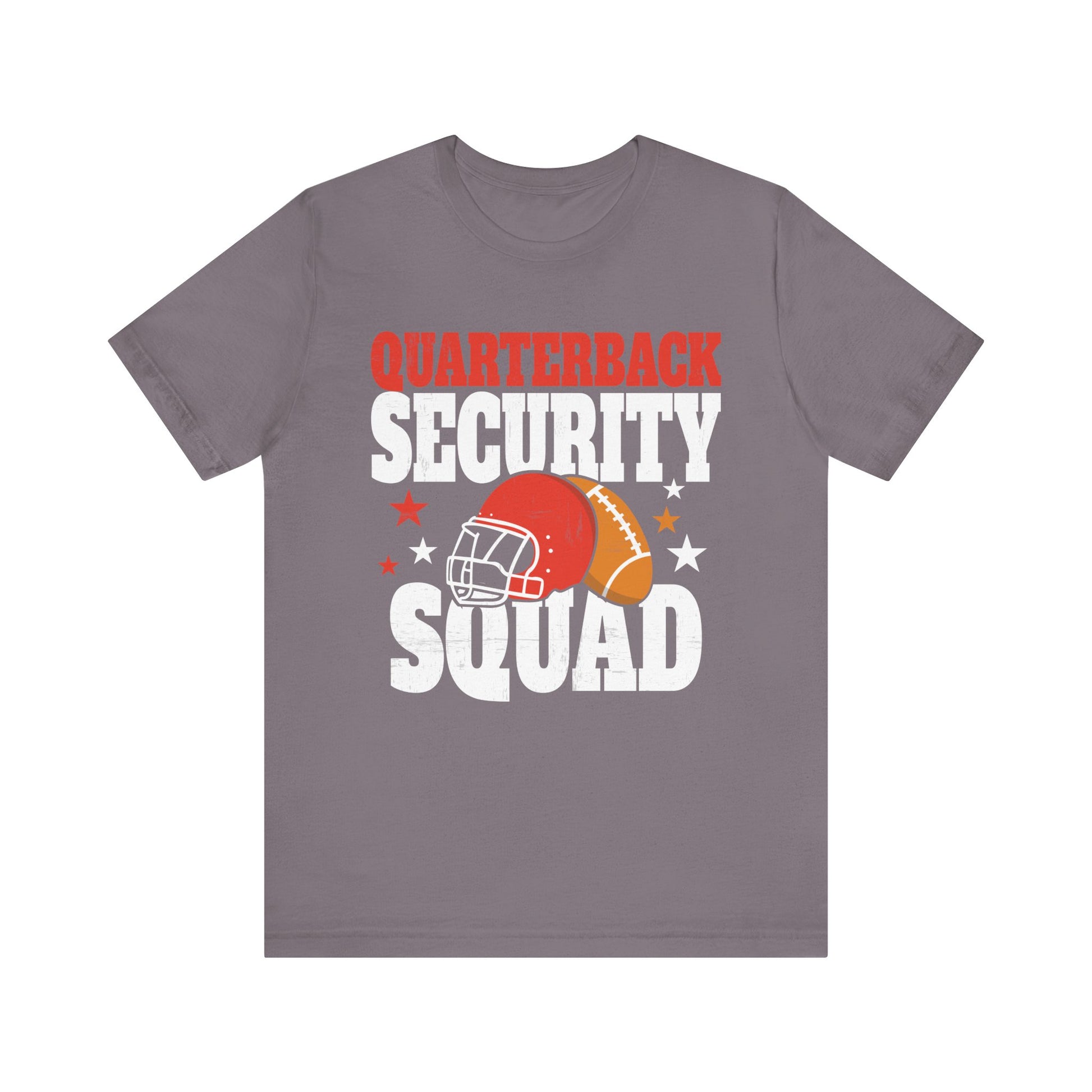 Quarterback Security Squad Football Offensive Line Lineman T-Shirt Unisex Jersey Short Sleeve Tee