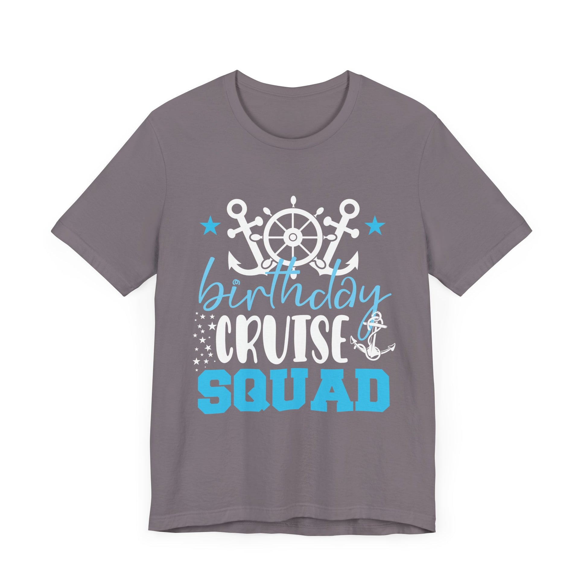 Birthday Cruise Squad Cruising Vacation Funny Birthday Gifts T-Shirt Unisex Jersey Short Sleeve Tee