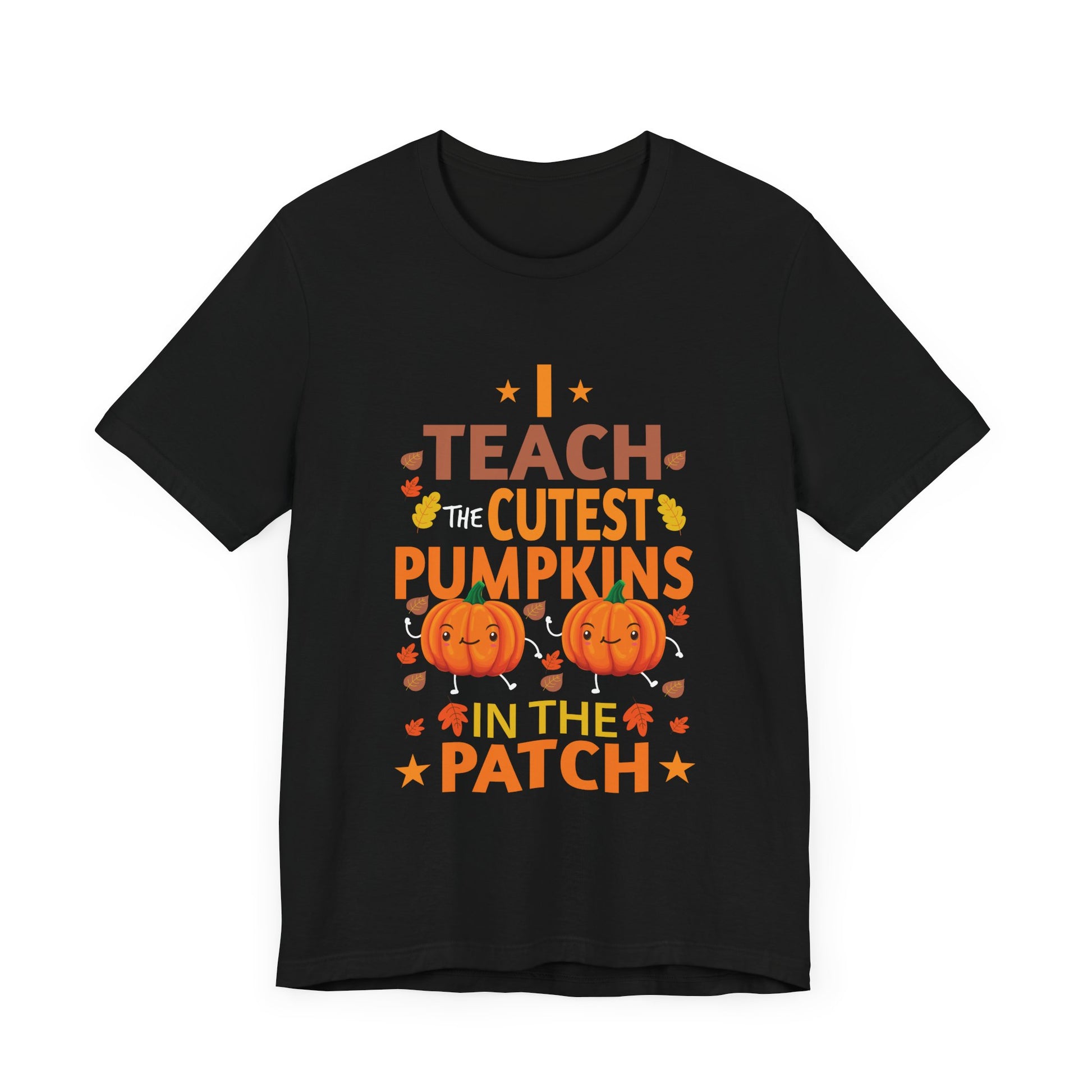Halloween Teacher Tee, I Teach The Cutest Pumpkins In The Patch Shirt, Fall Classroom Apparel, Unisex Halloween T-Shirt, Gift for Teachers