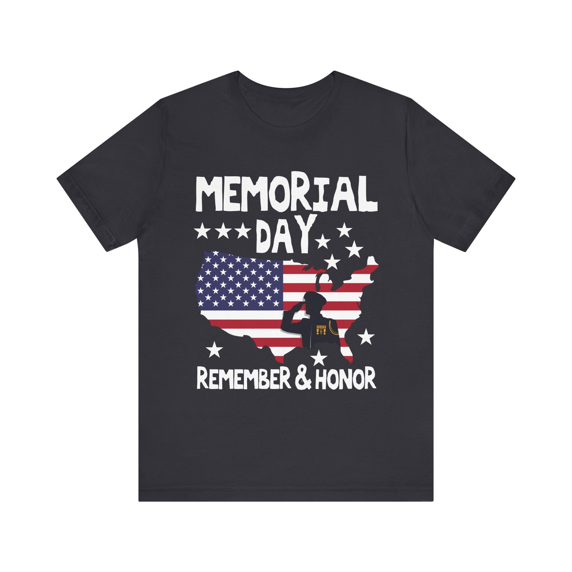 Memorial Day Unisex Jersey Tee - Remember & Honor
