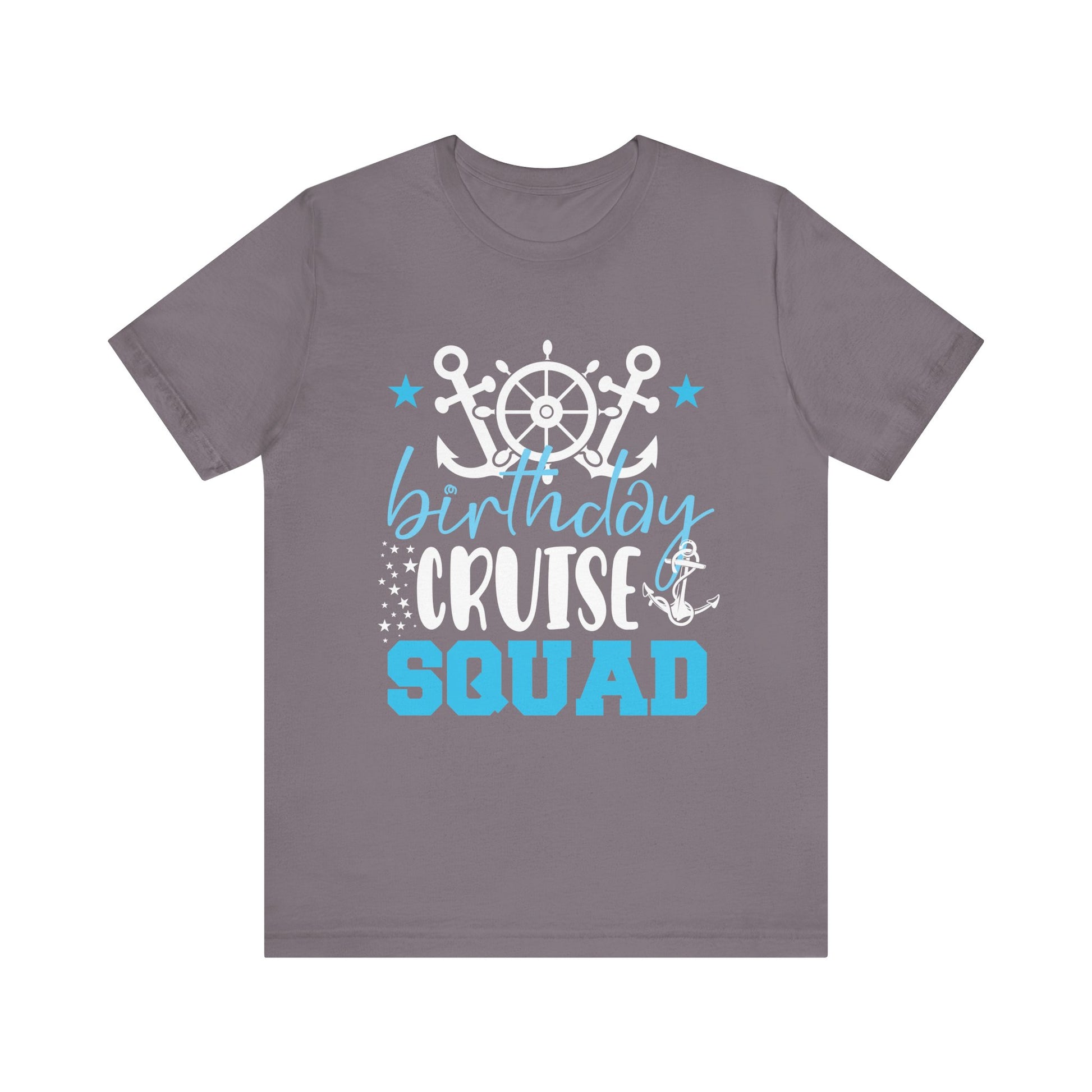 Birthday Cruise Squad Cruising Vacation Funny Birthday Gifts T-Shirt Unisex Jersey Short Sleeve Tee
