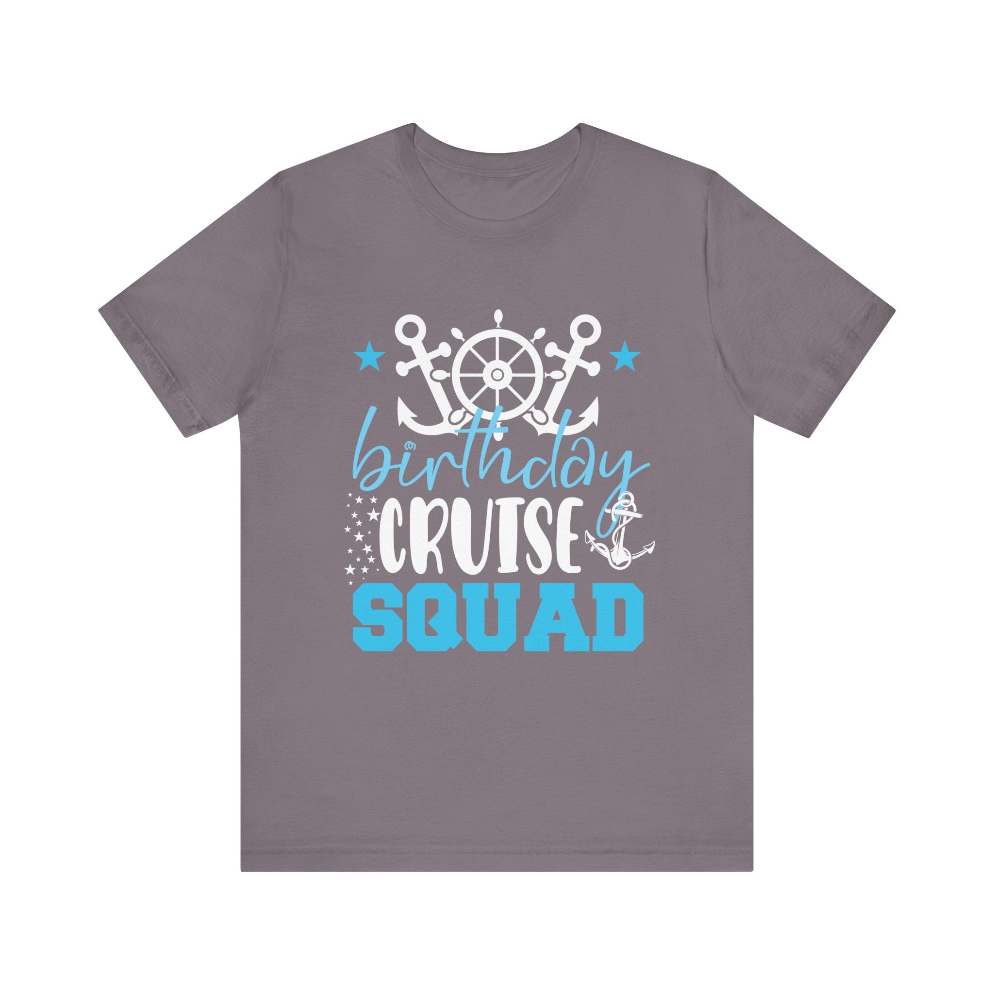 Birthday Cruise Squad Cruising Vacation Funny Birthday Gifts T-Shirt Unisex Jersey Short Sleeve Tee