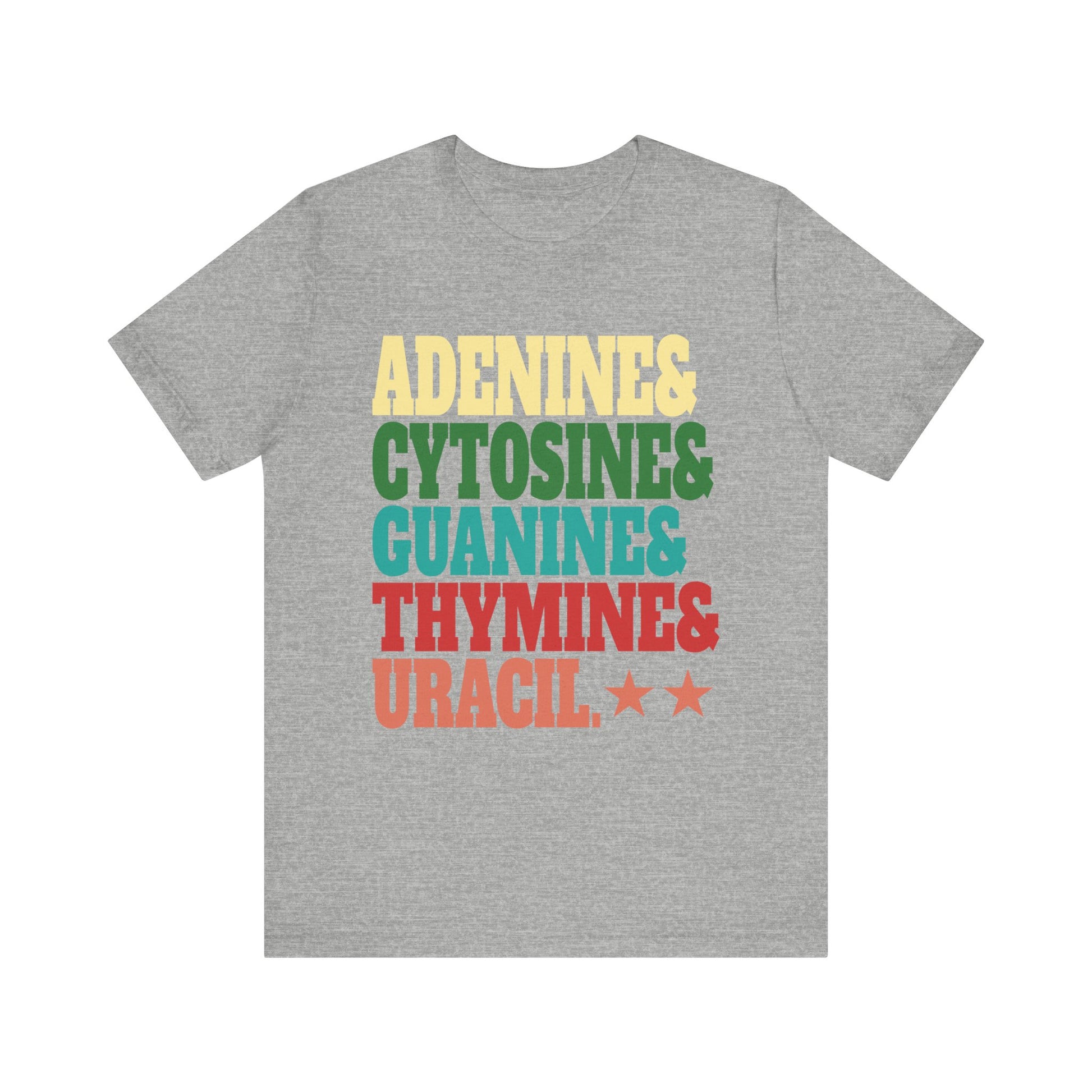 Nucleobases Biology Teacher DNA Biologist T-Shirt Unisex