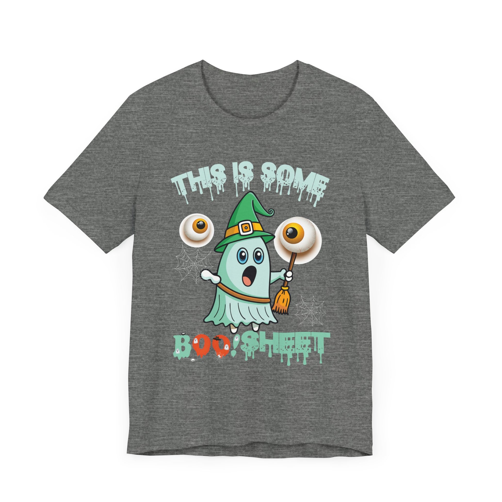 Funny Ghost Boo Sheet Unisex Jersey Short Sleeve Tee