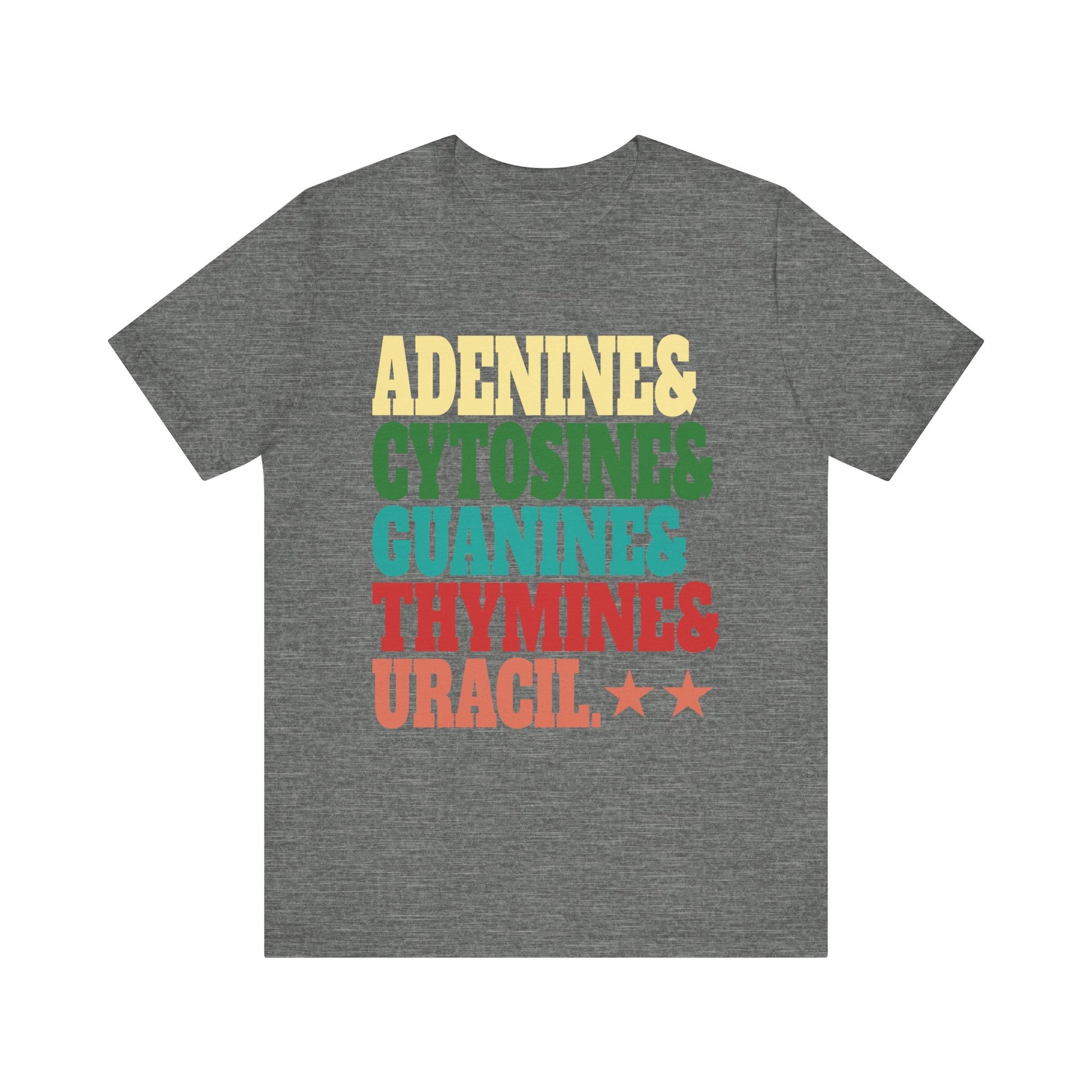 Nucleobases Biology Teacher DNA Biologist T-Shirt Unisex