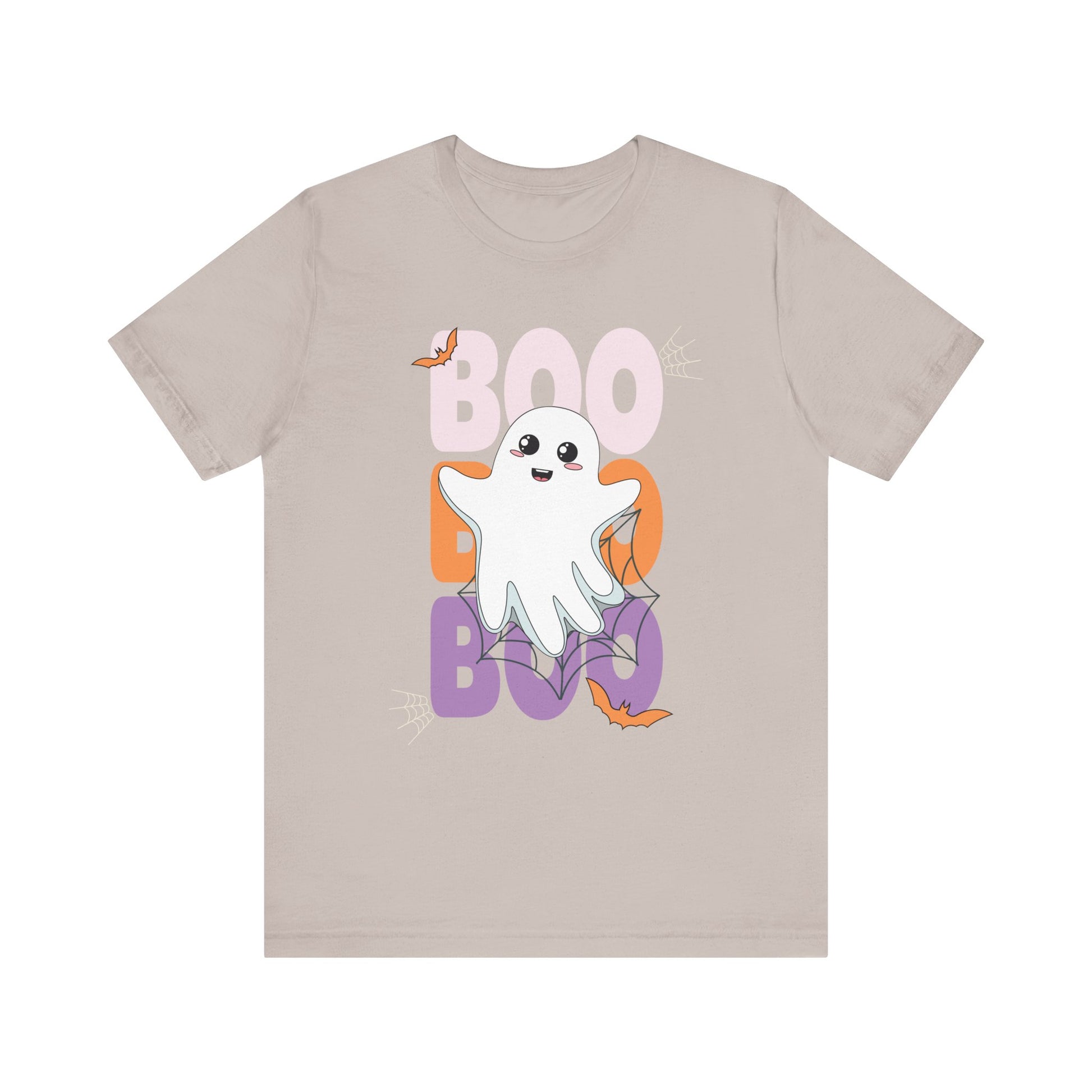 Boo Ghost Graphic Tee - Perfect for Halloween Fun!