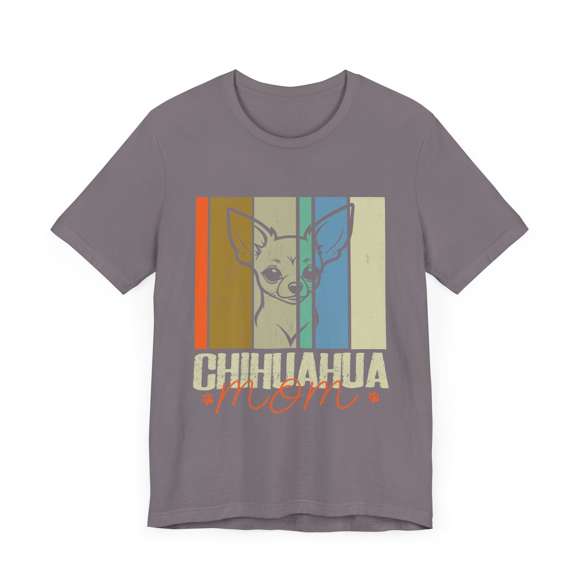 Vintage Chihuahua Mom Dog Lovers Mothers Day T-Shirt  Unisex Jersey Short Sleeve Tee