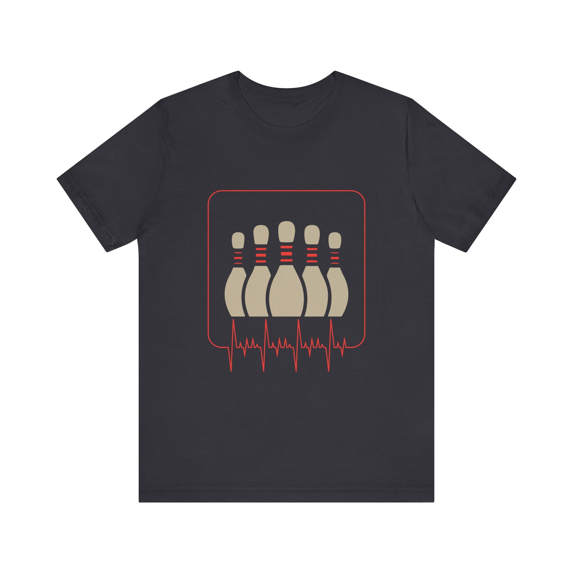 Bowling Vibes Unisex Short Sleeve Tee - Casual Graphic T-Shirt