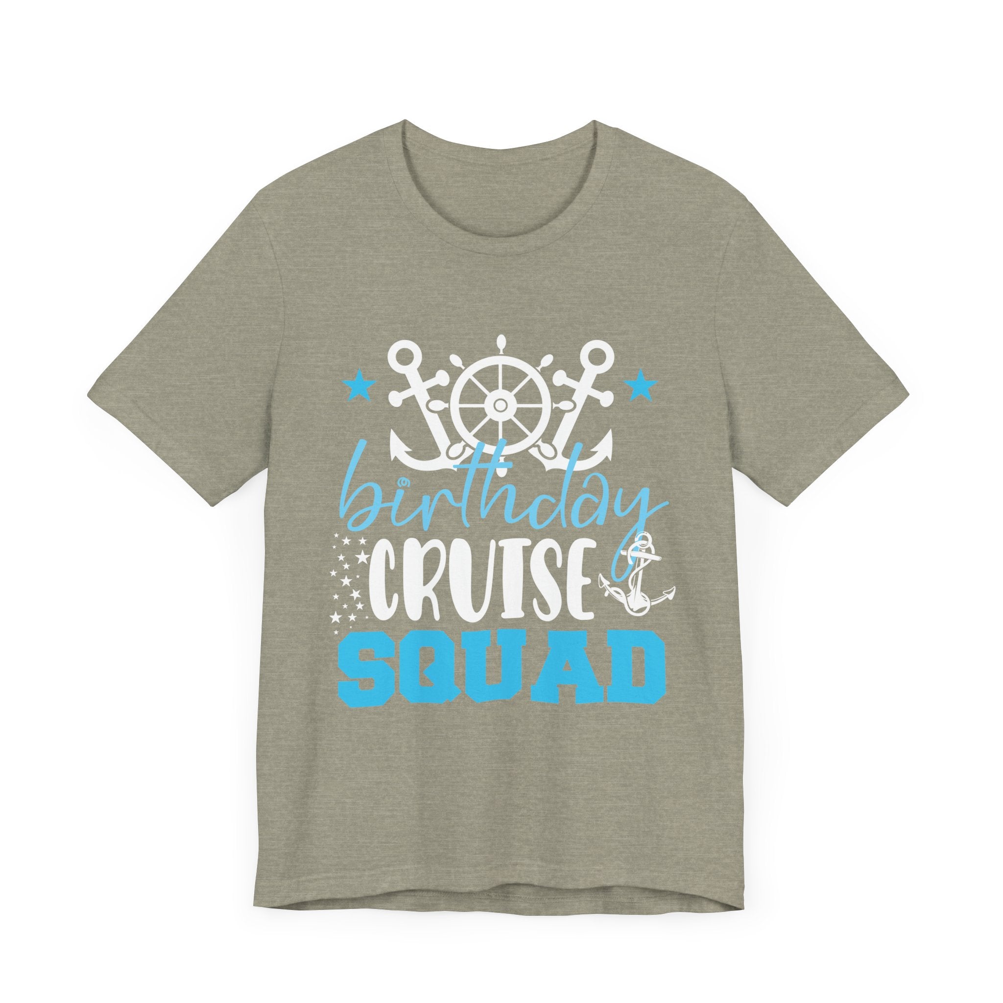 Birthday Cruise Squad Cruising Vacation Funny Birthday Gifts T-Shirt Unisex Jersey Short Sleeve Tee