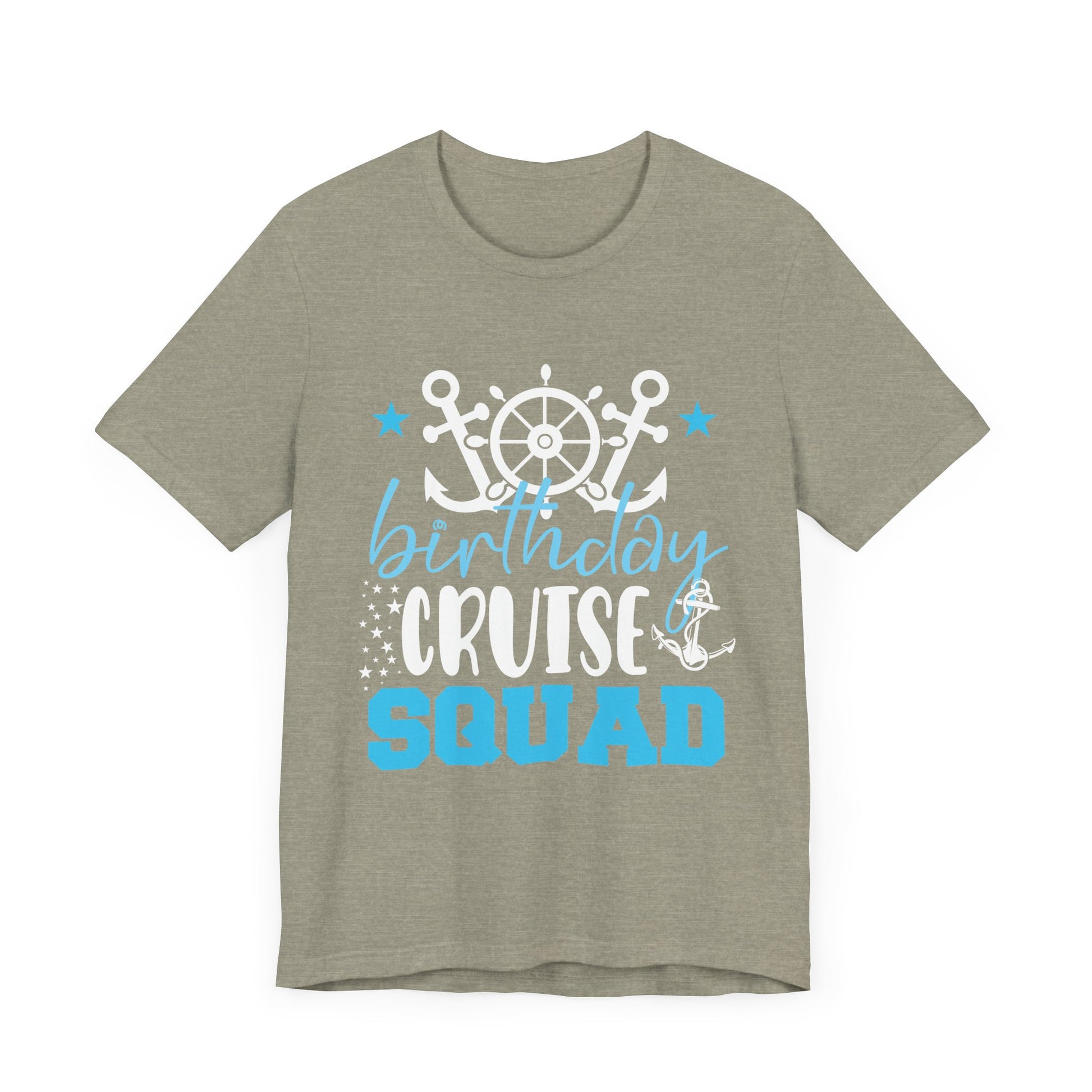 Birthday Cruise Squad Cruising Vacation Funny Birthday Gifts T-Shirt Unisex Jersey Short Sleeve Tee