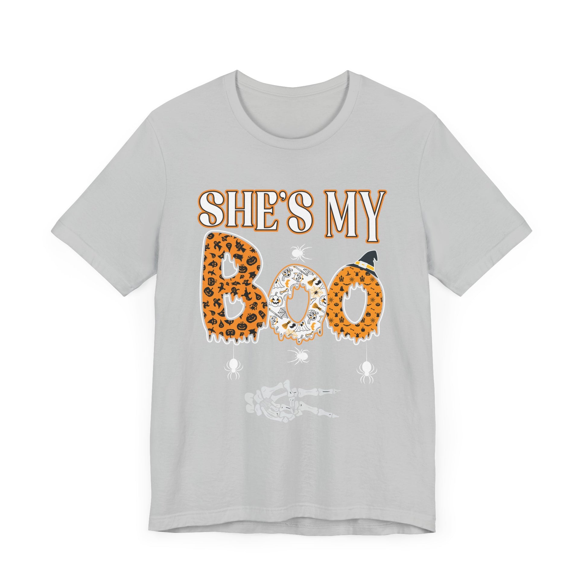 She's My Boo Halloween Tee - Unisex Jersey Short Sleeve T-Shirt