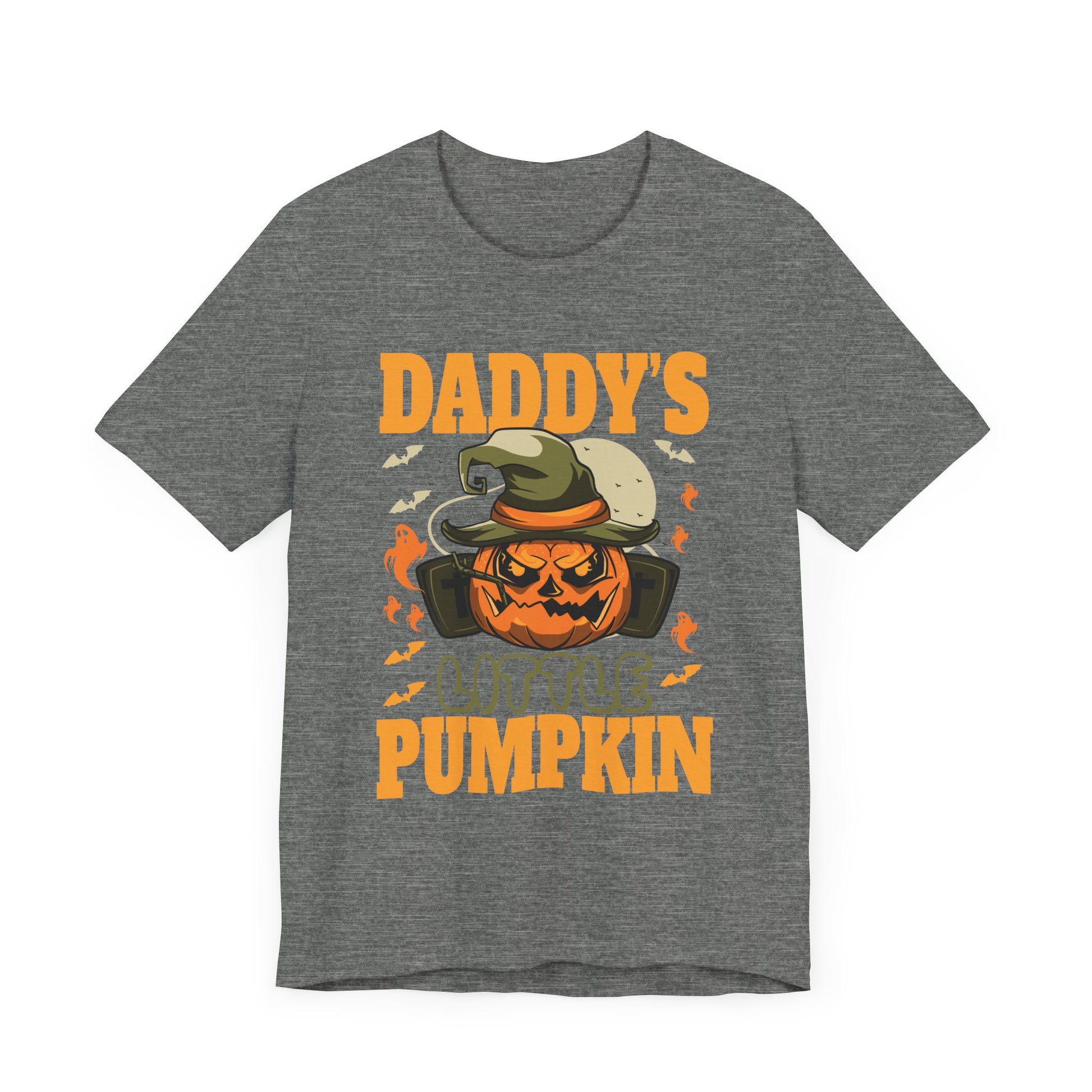 Halloween Shirt - Daddy's Little Pumpkin Unisex Jersey Short Sleeve Tee