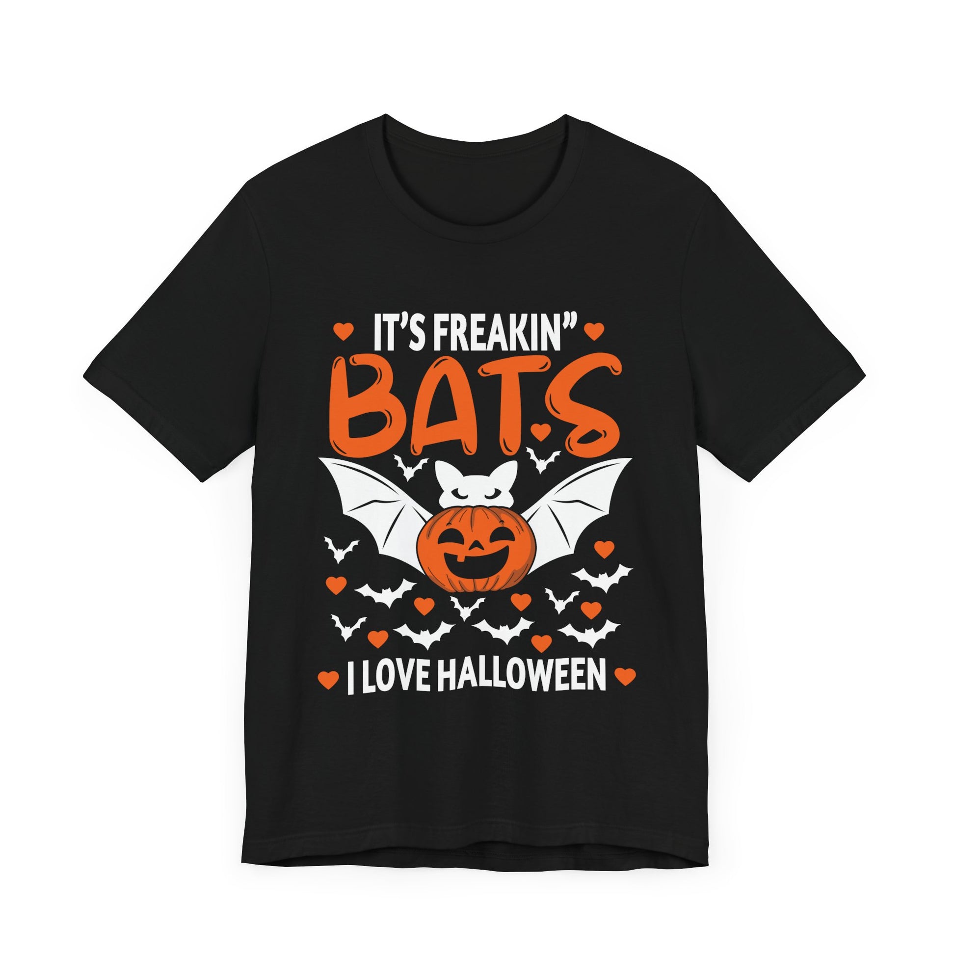 Halloween Bats Unisex Tee - "It's Freakin' Bats" Short Sleeve Shirt