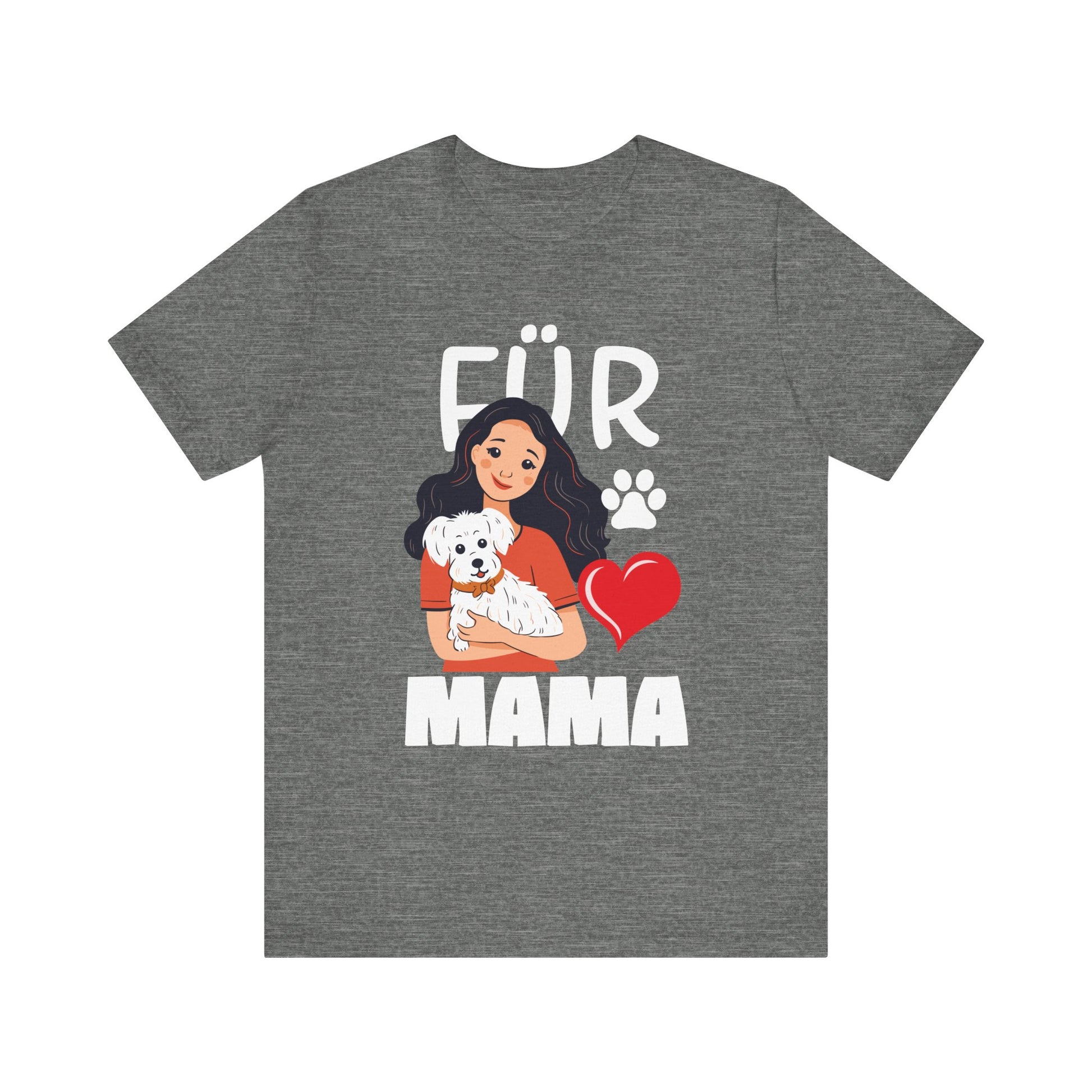 Fur Mama Pet Lovers Shirt For Women_ Mothers Day T-Shirt Unisex Jersey Short Sleeve Tee