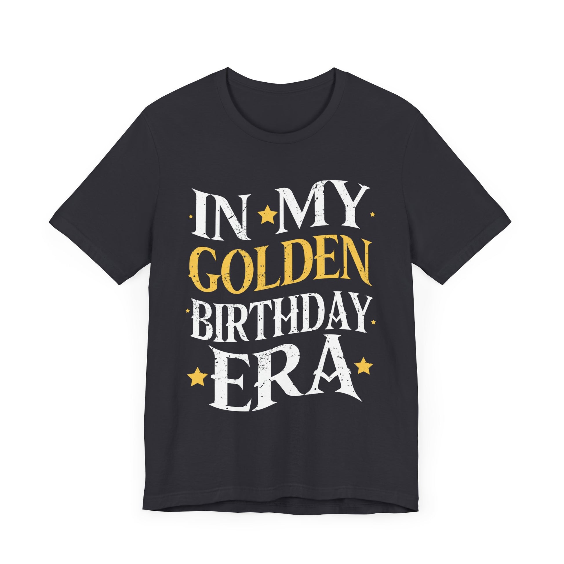 Retro Groovy In My Golden Birthday Era T-Shirt Unisex Jersey Short Sleeve Tee