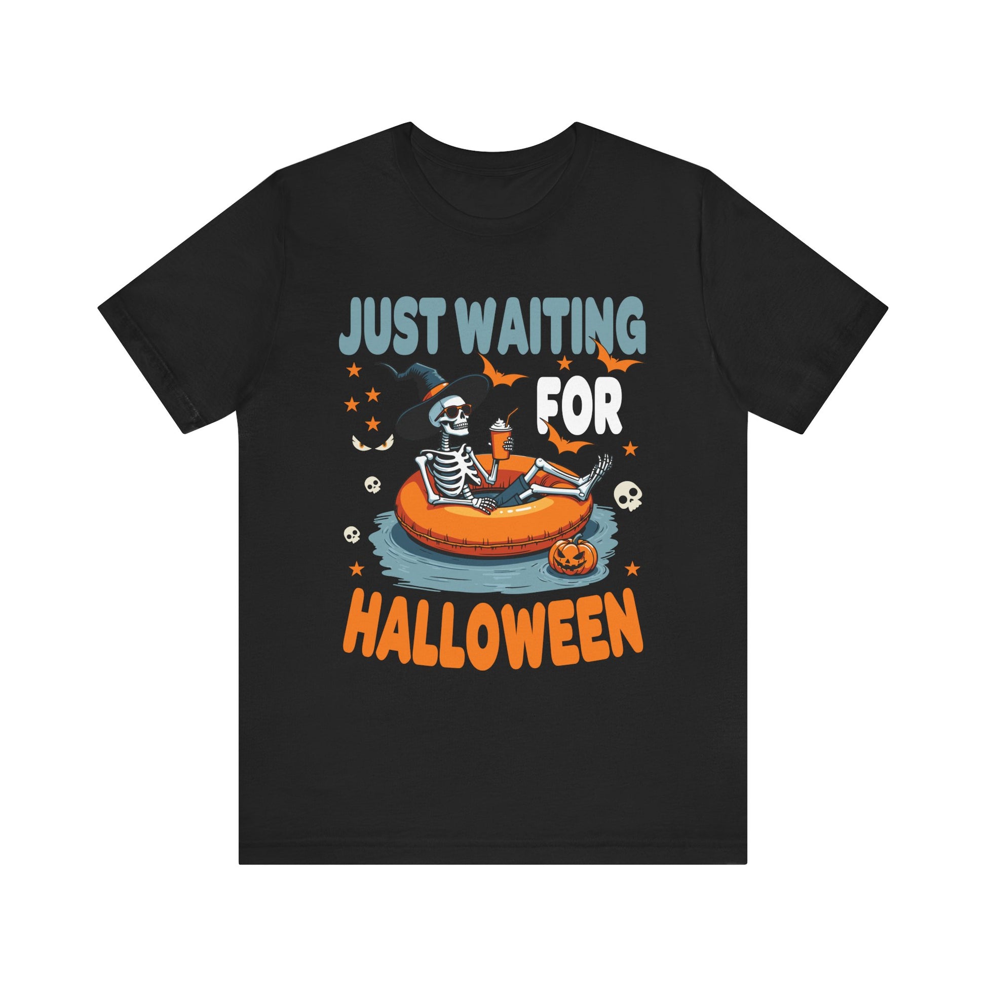 "Just Waiting for Halloween" Unisex Jersey Tee
